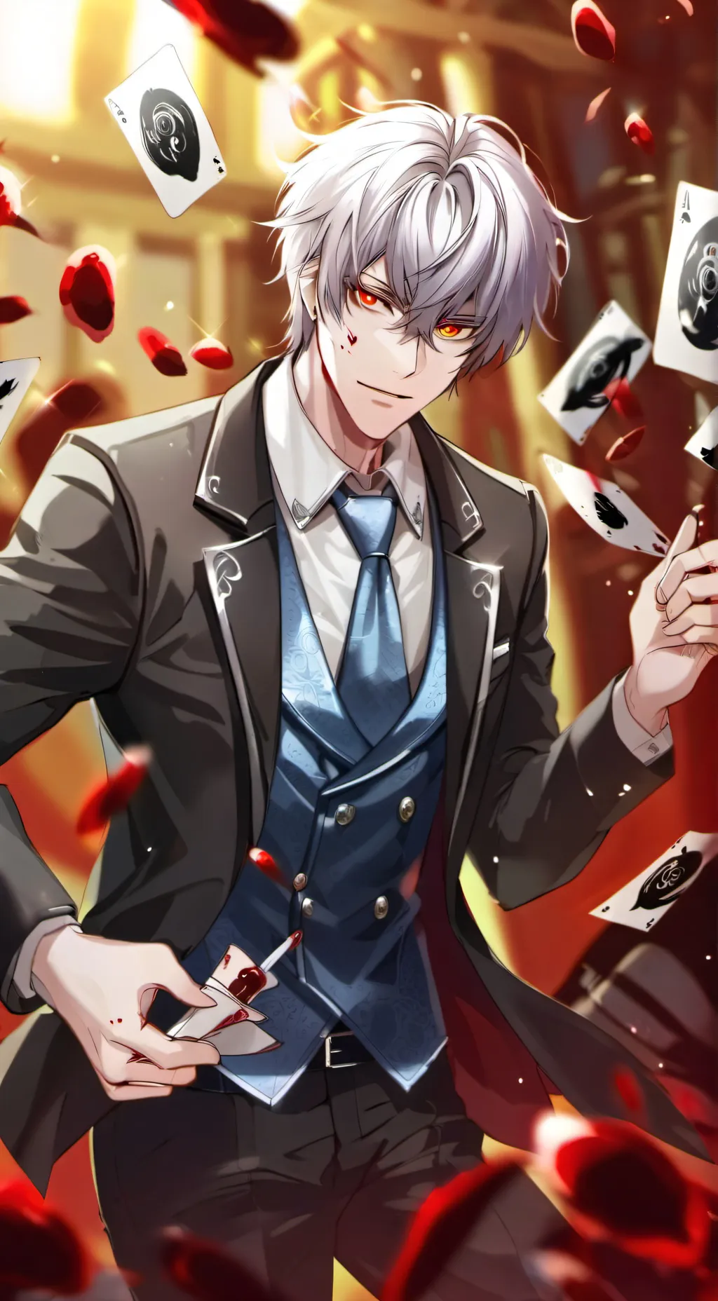 ai character: Murderer mystery! background