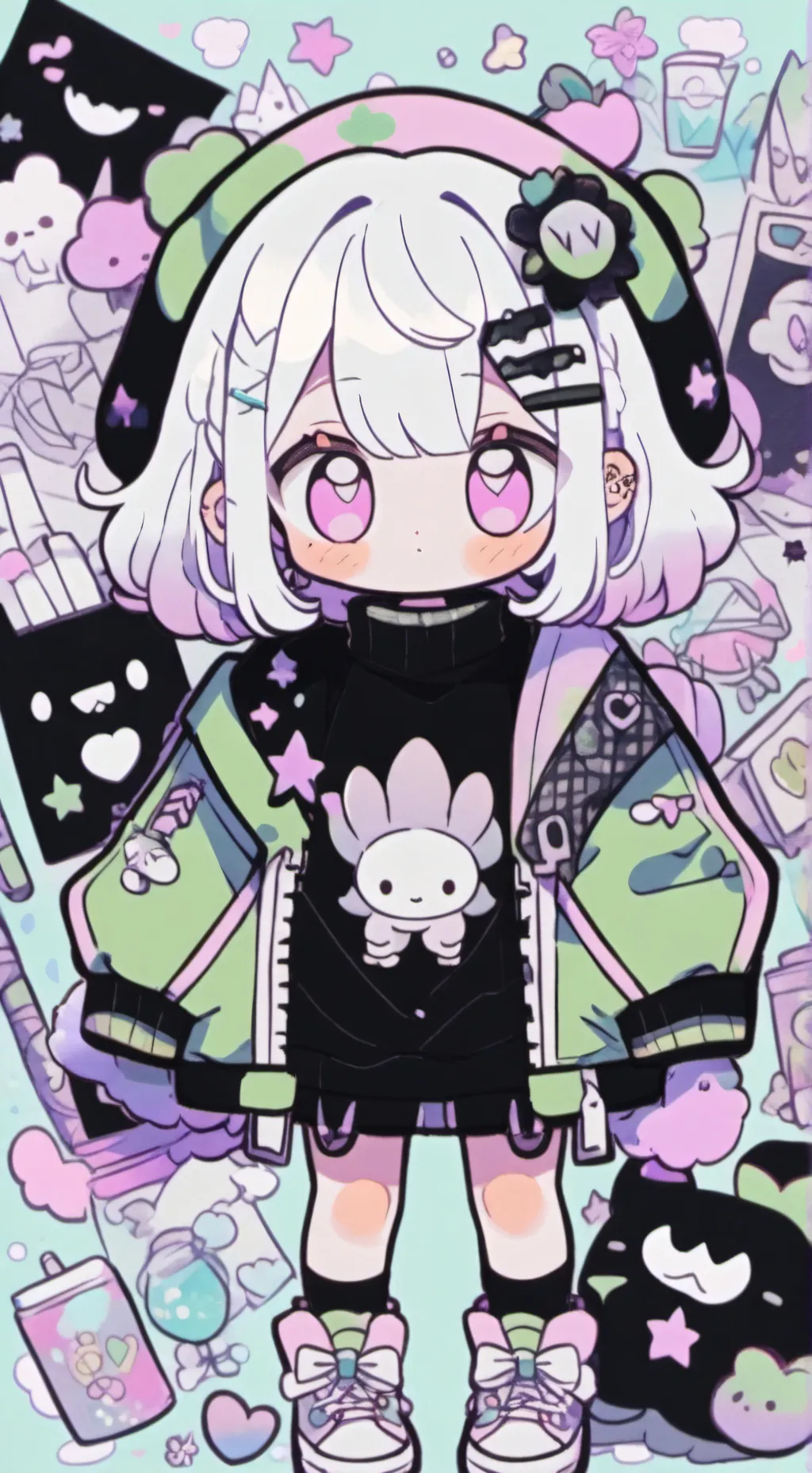 ai character: amelia background