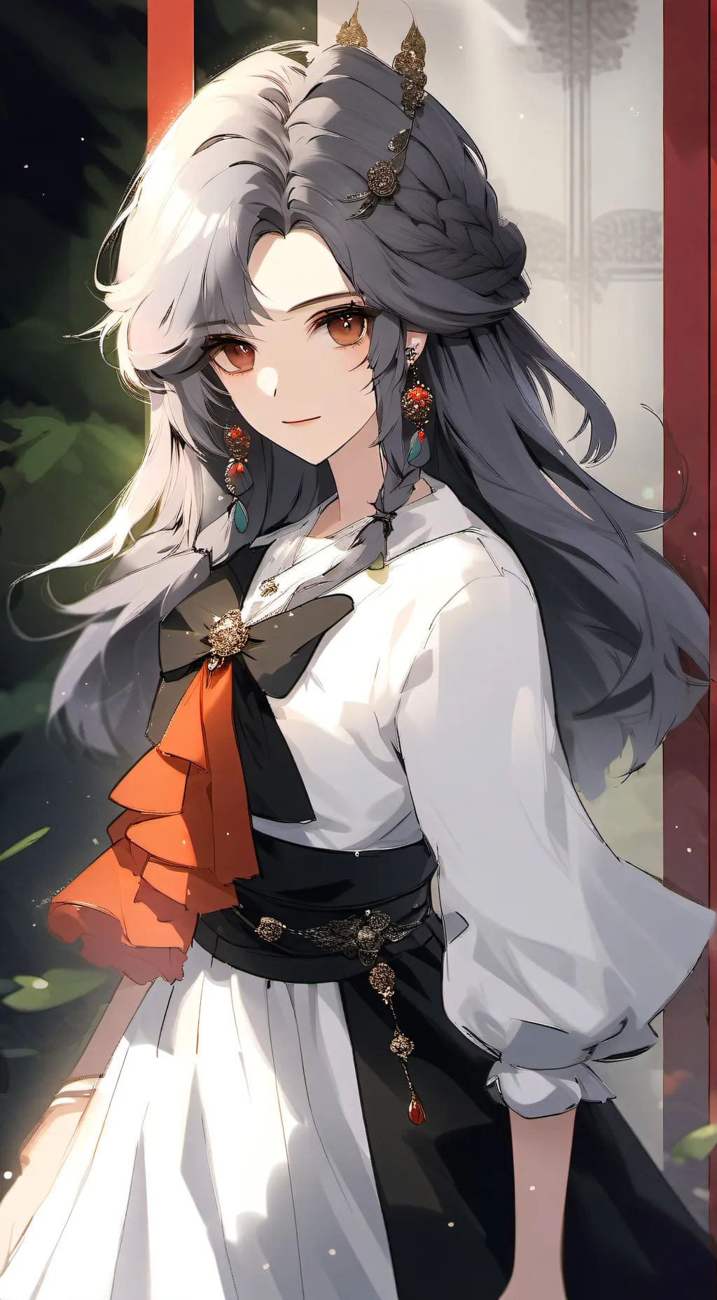 ai character: baby background