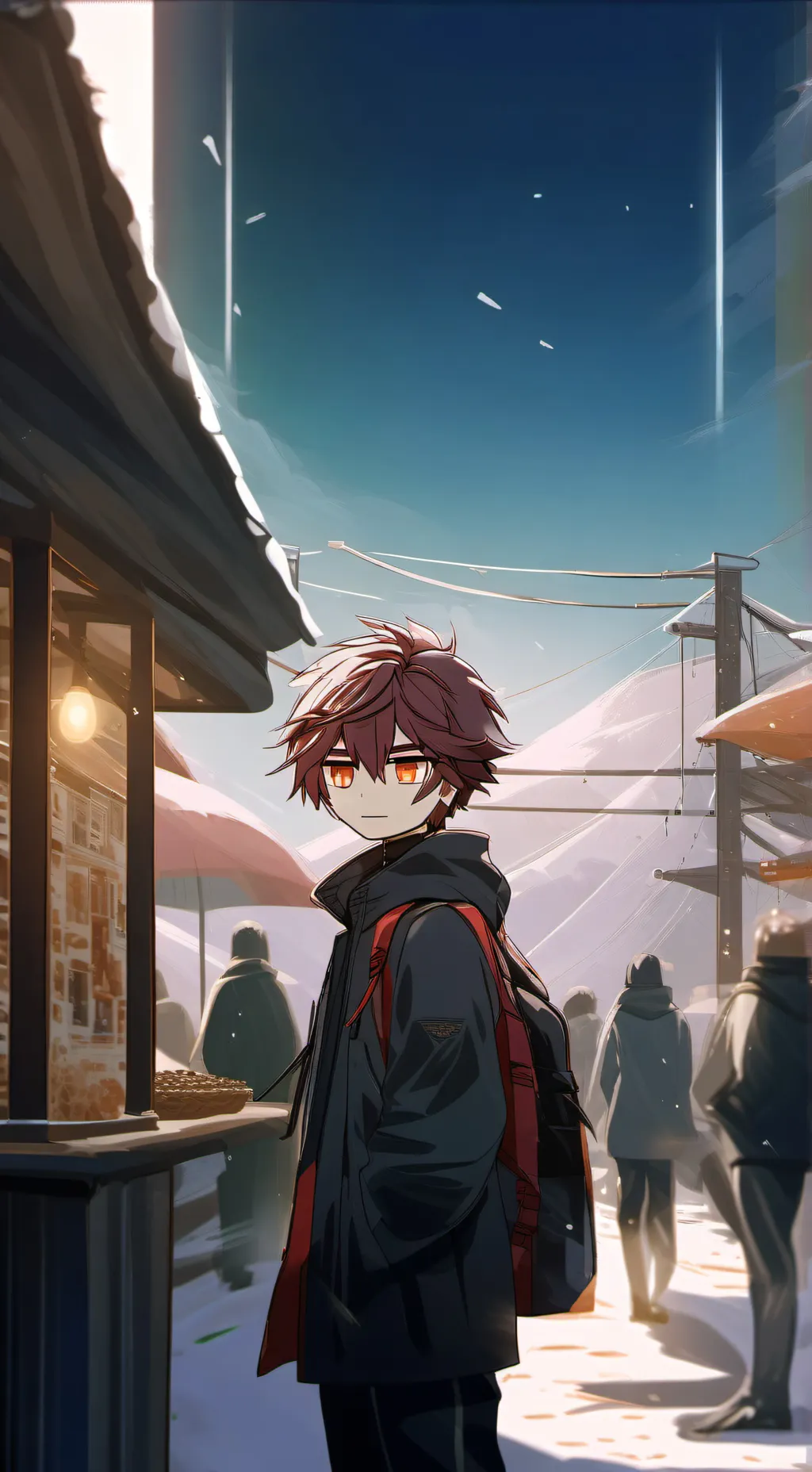 ai character: fazer background