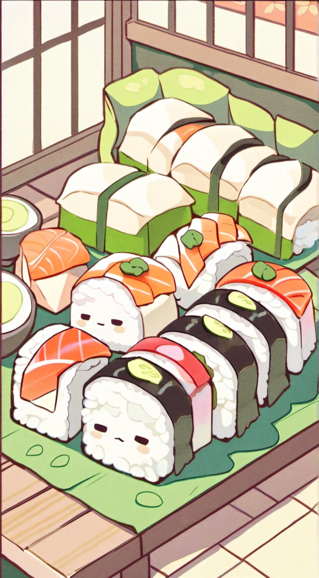 ai character: JJK (Inumaki Toge) background