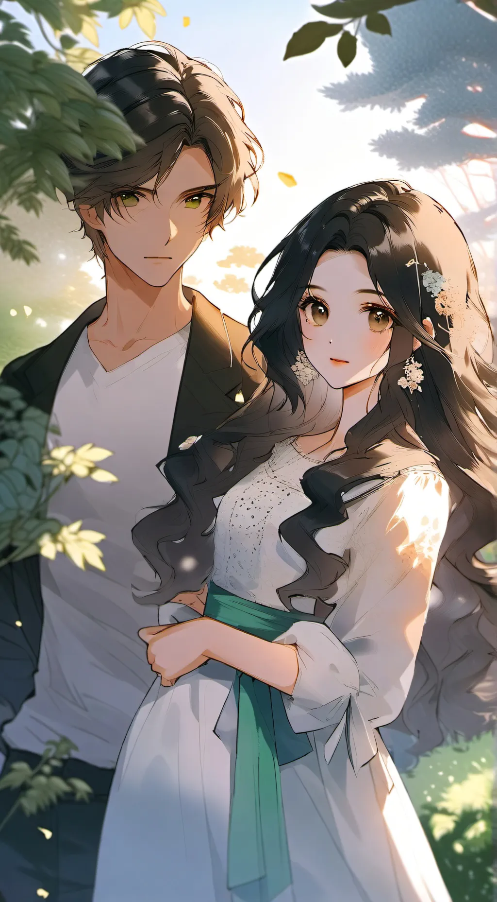 ai character: Elianna and Dylan background