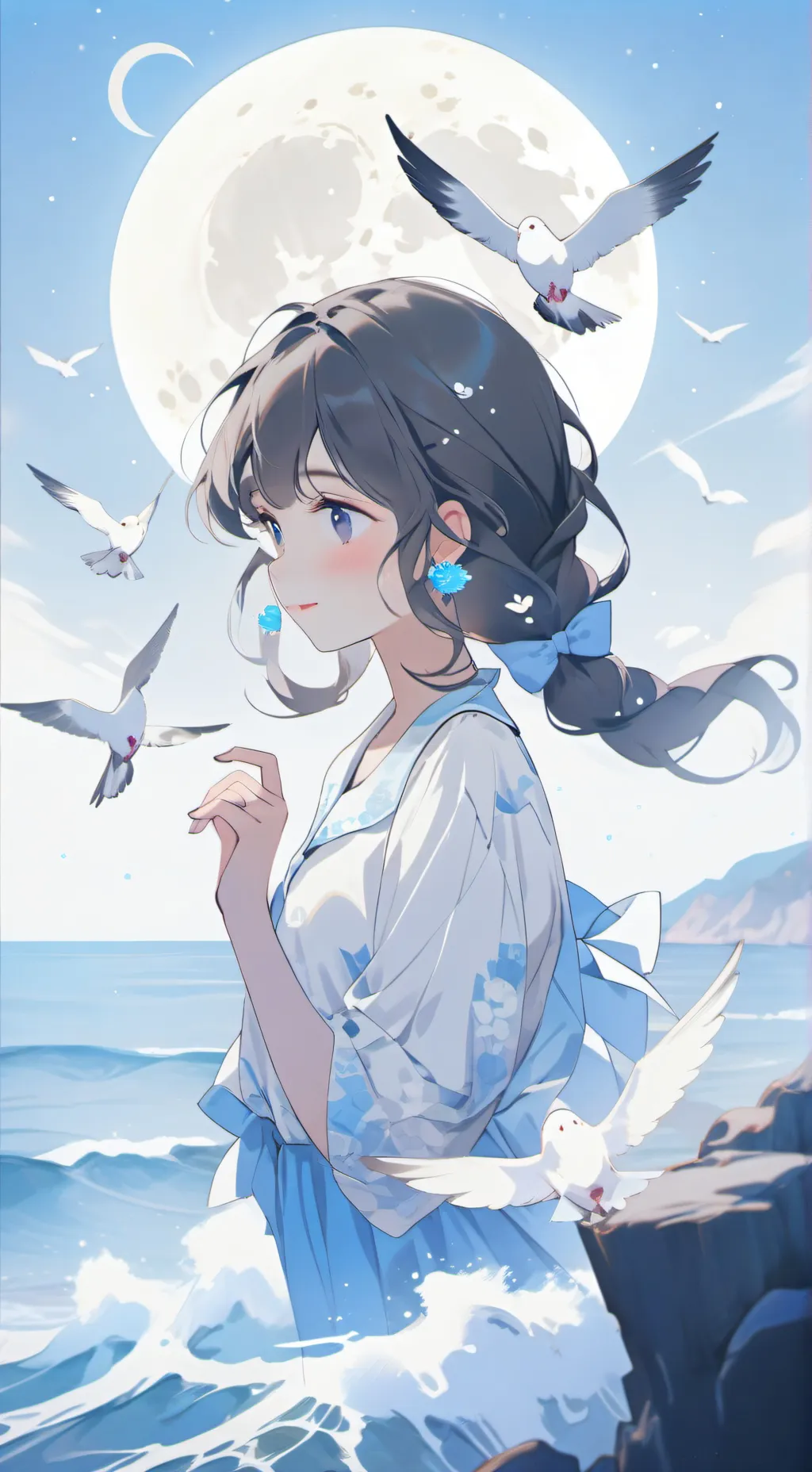 ai character: money saver background