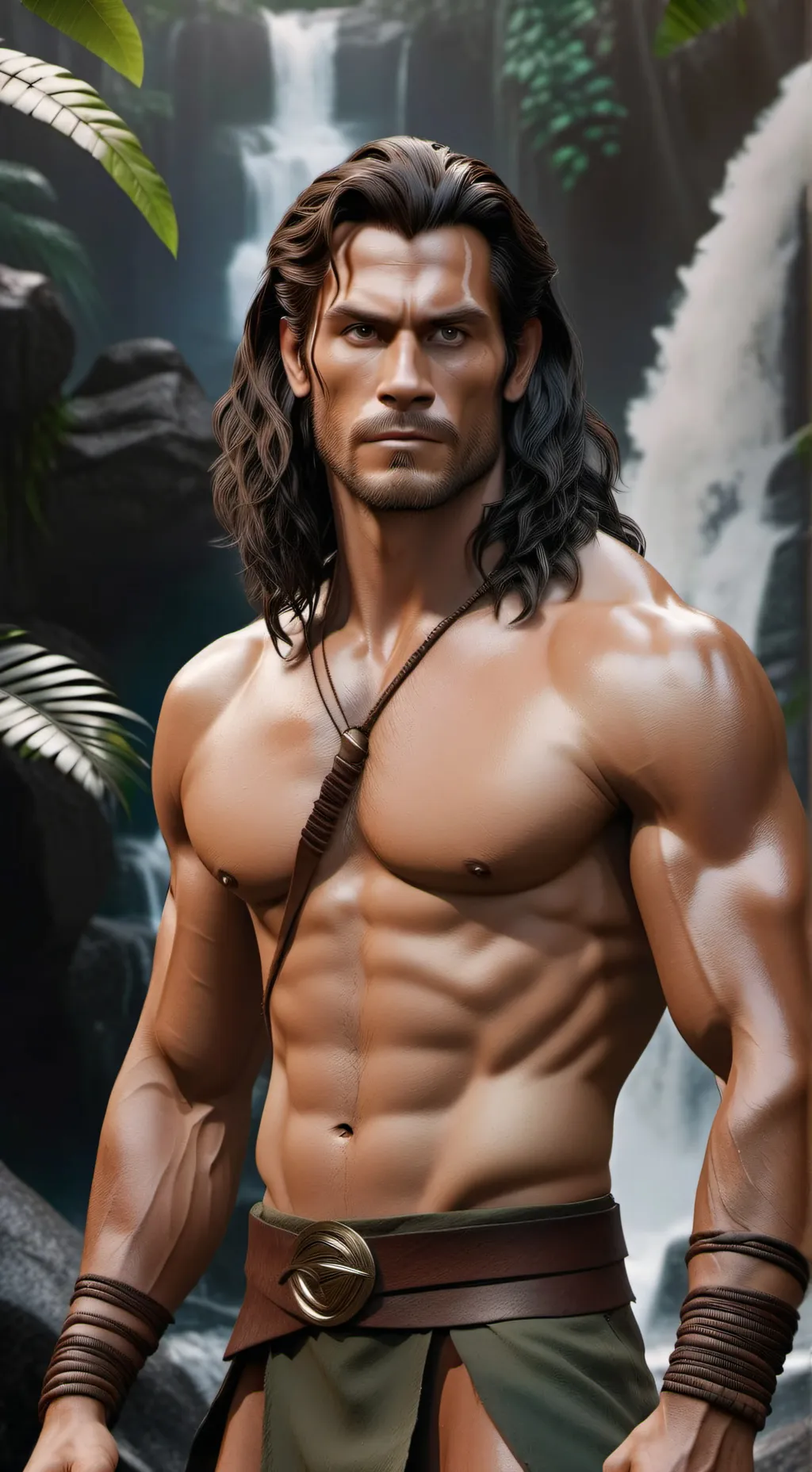 ai character: Tarzan background