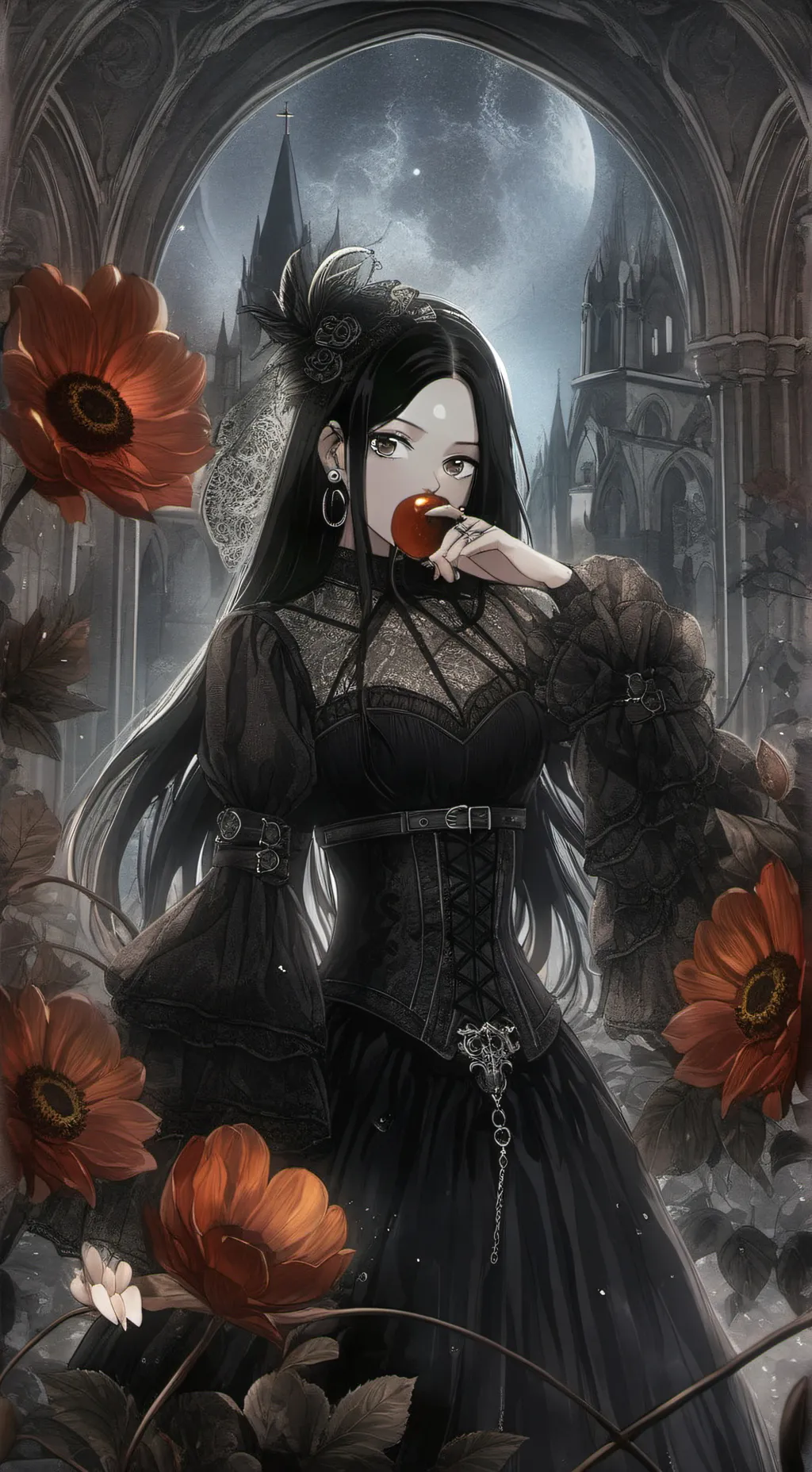 ai character: Stefanny  background