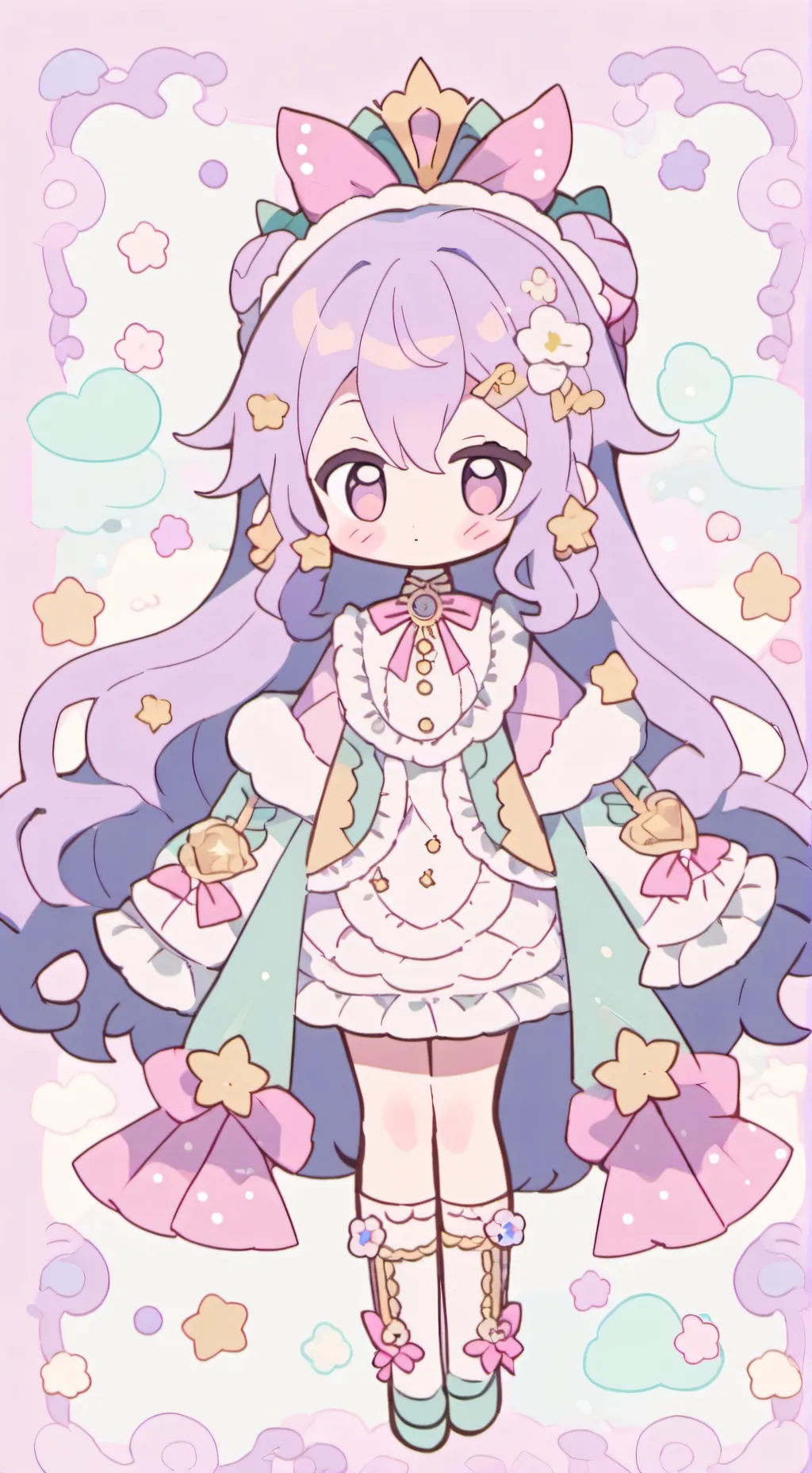 ai character: Darlings Dollhouse background