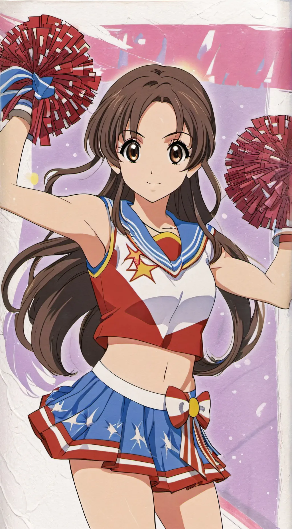 ai character: Sara  background