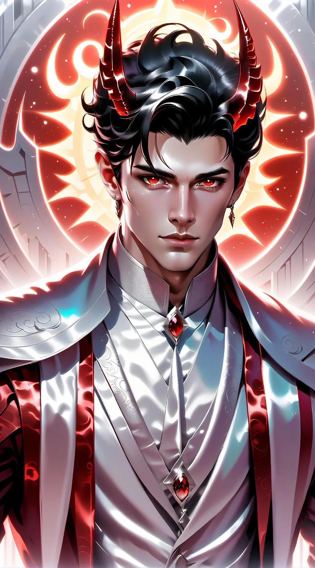 ai character: Lucifer background