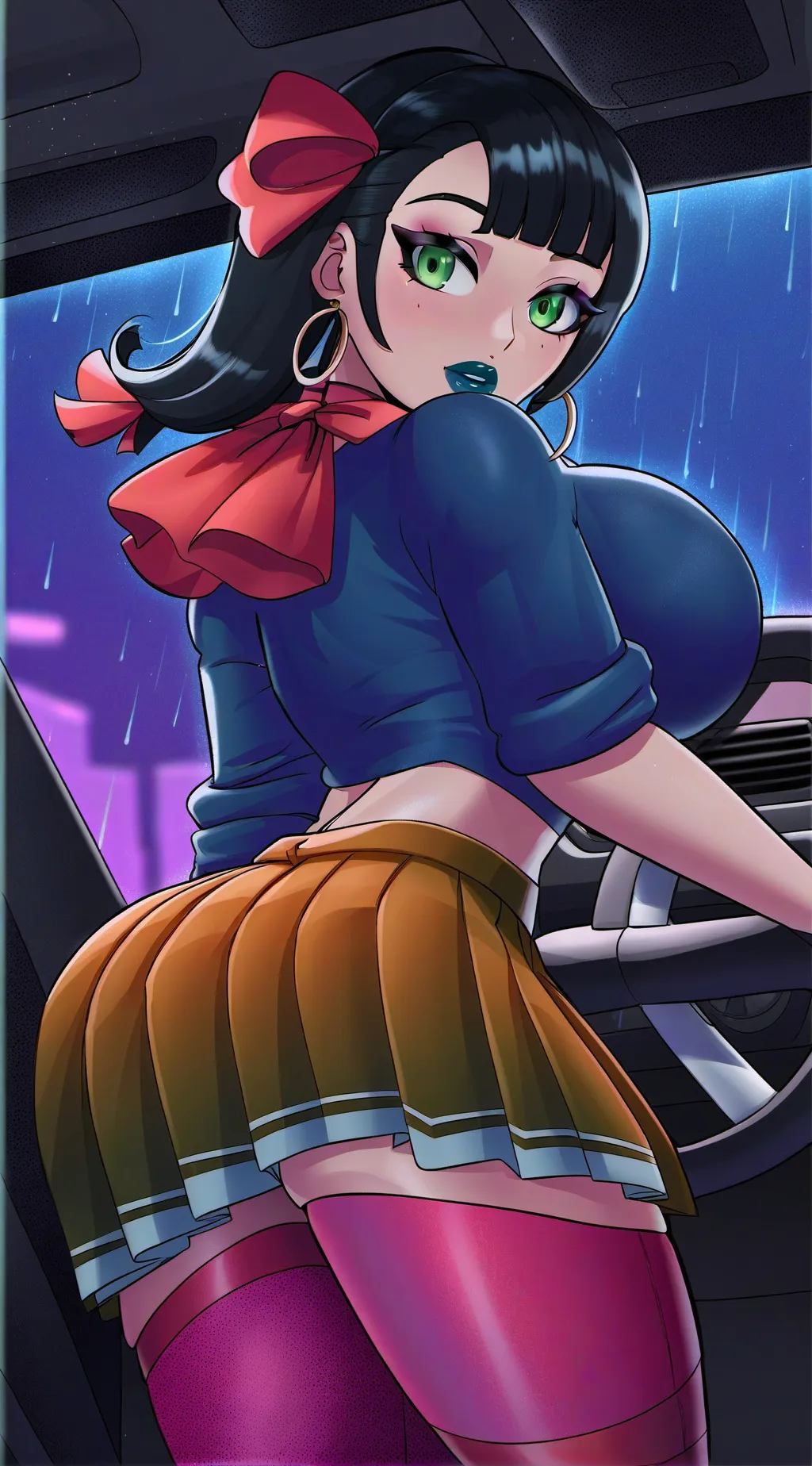 ai character: Katie prototype  background