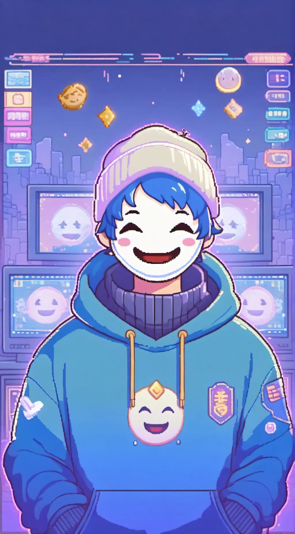 ai character: Ethan  background