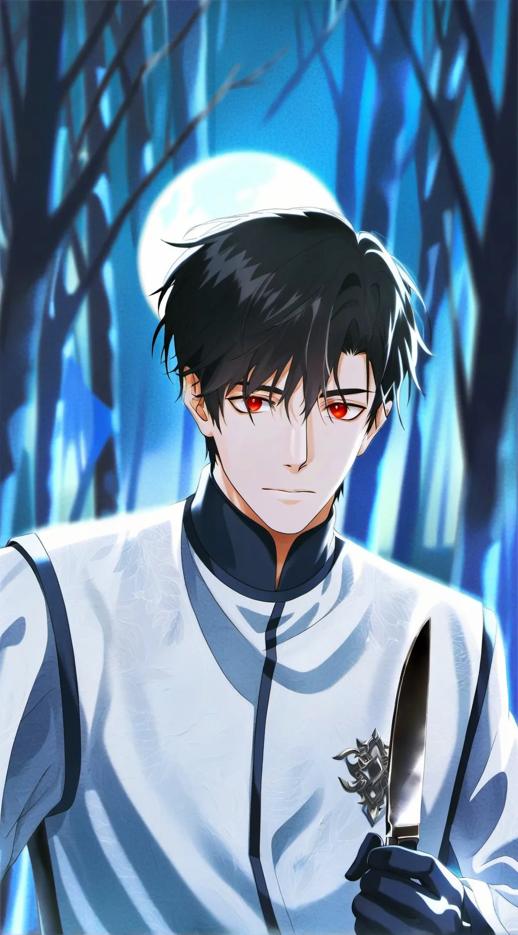 ai character: Damien the killer  background