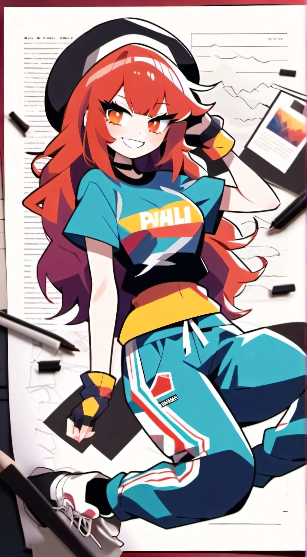 ai character: mha background