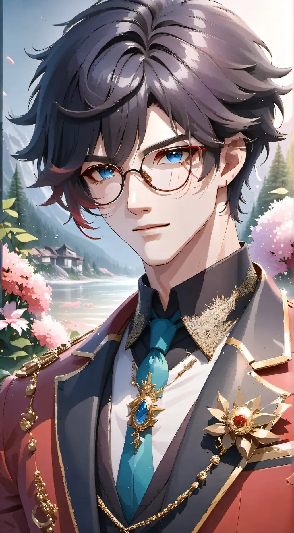 ai character: ꨄ❧Ace☙ꨄ background