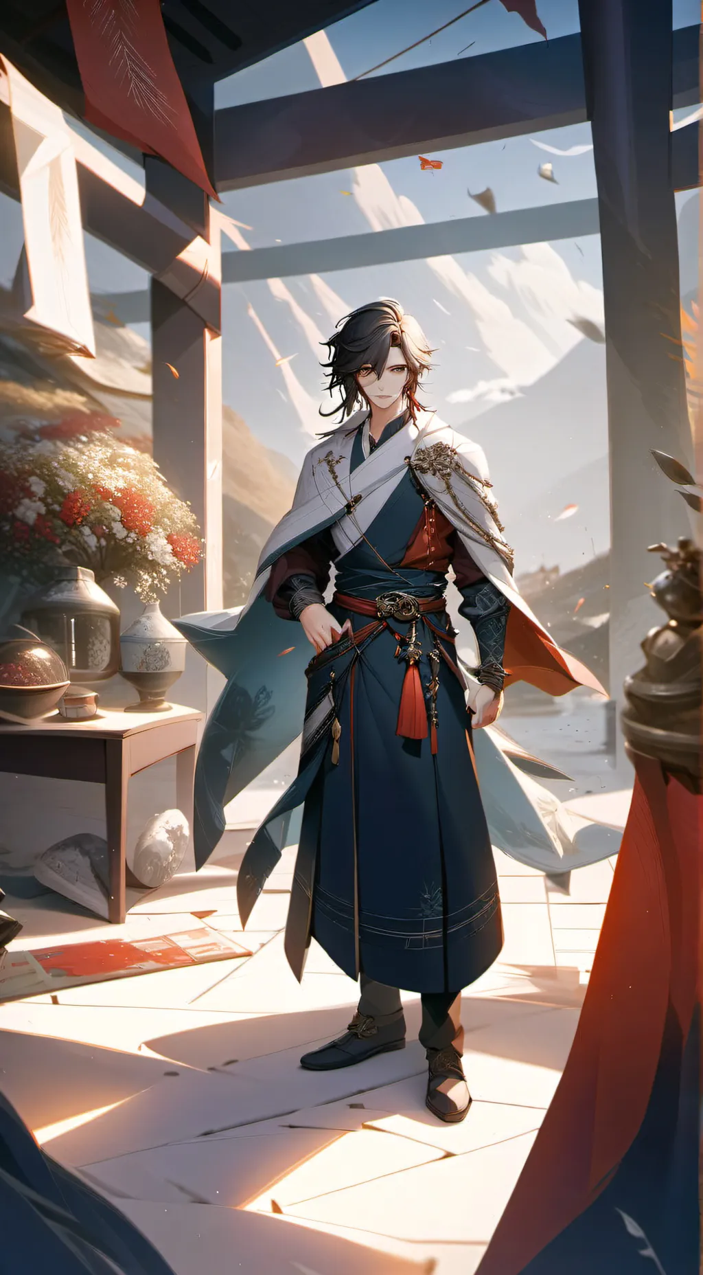 ai character: shinobu  background