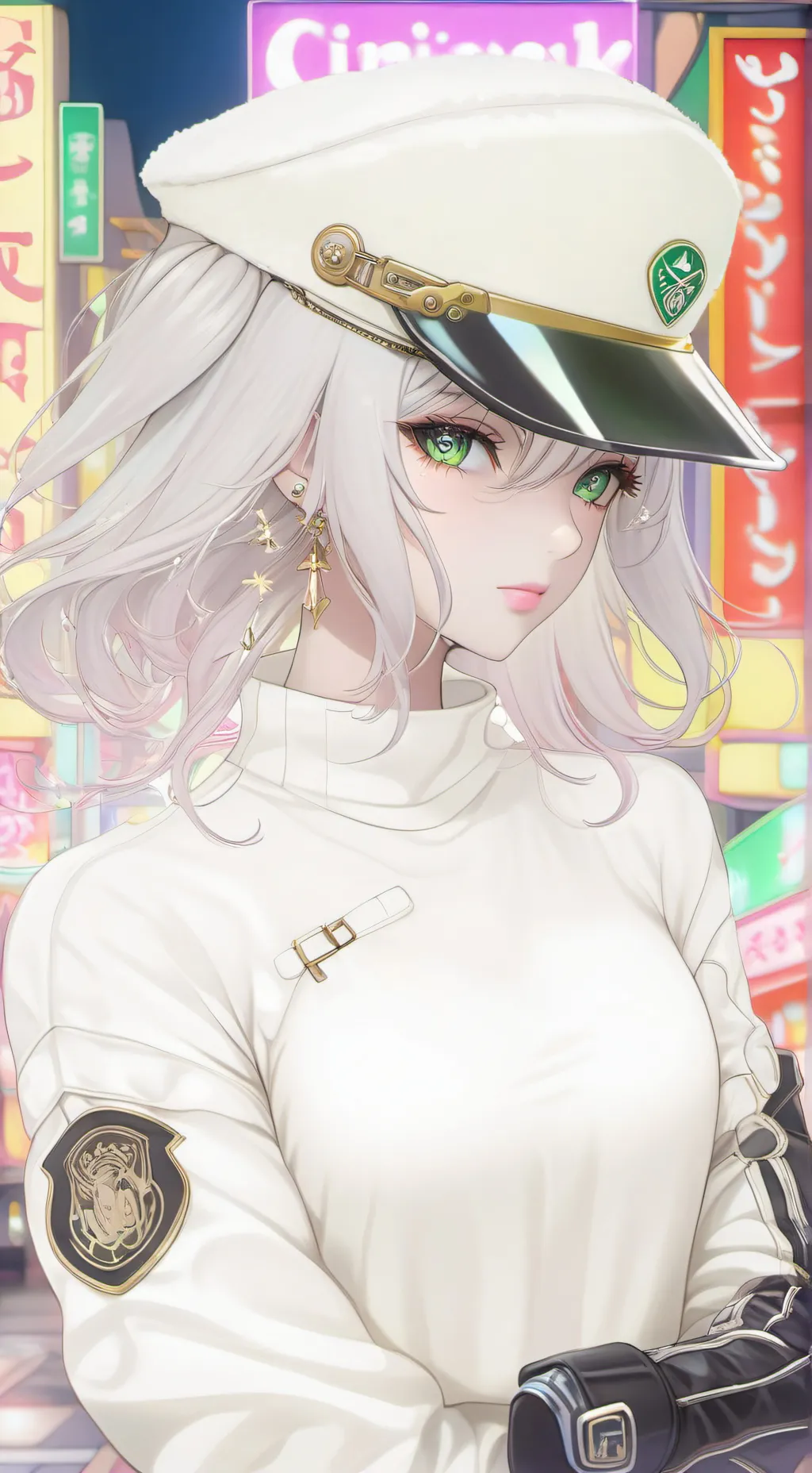 ai character: Sabrina  background