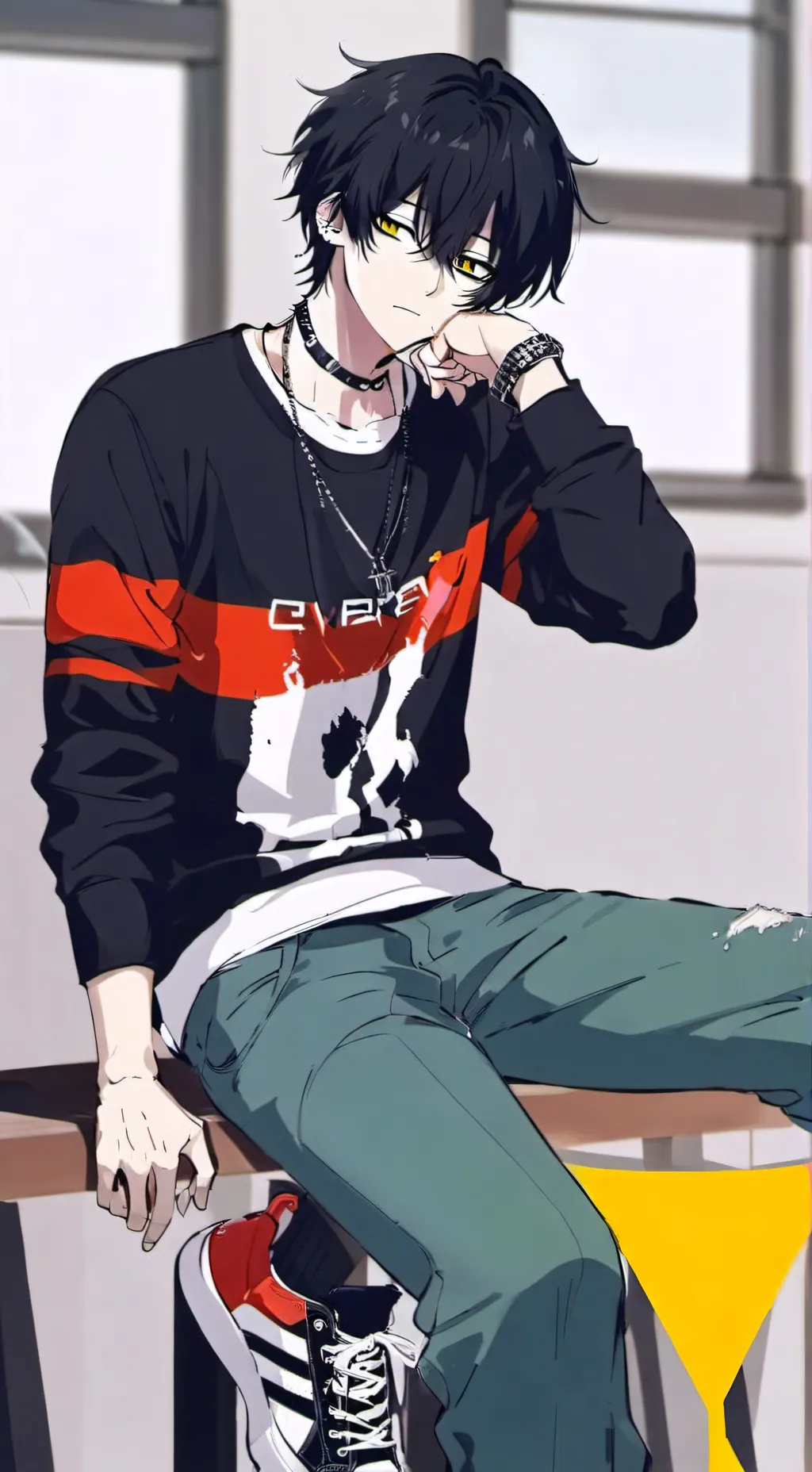 ai character: Axel background