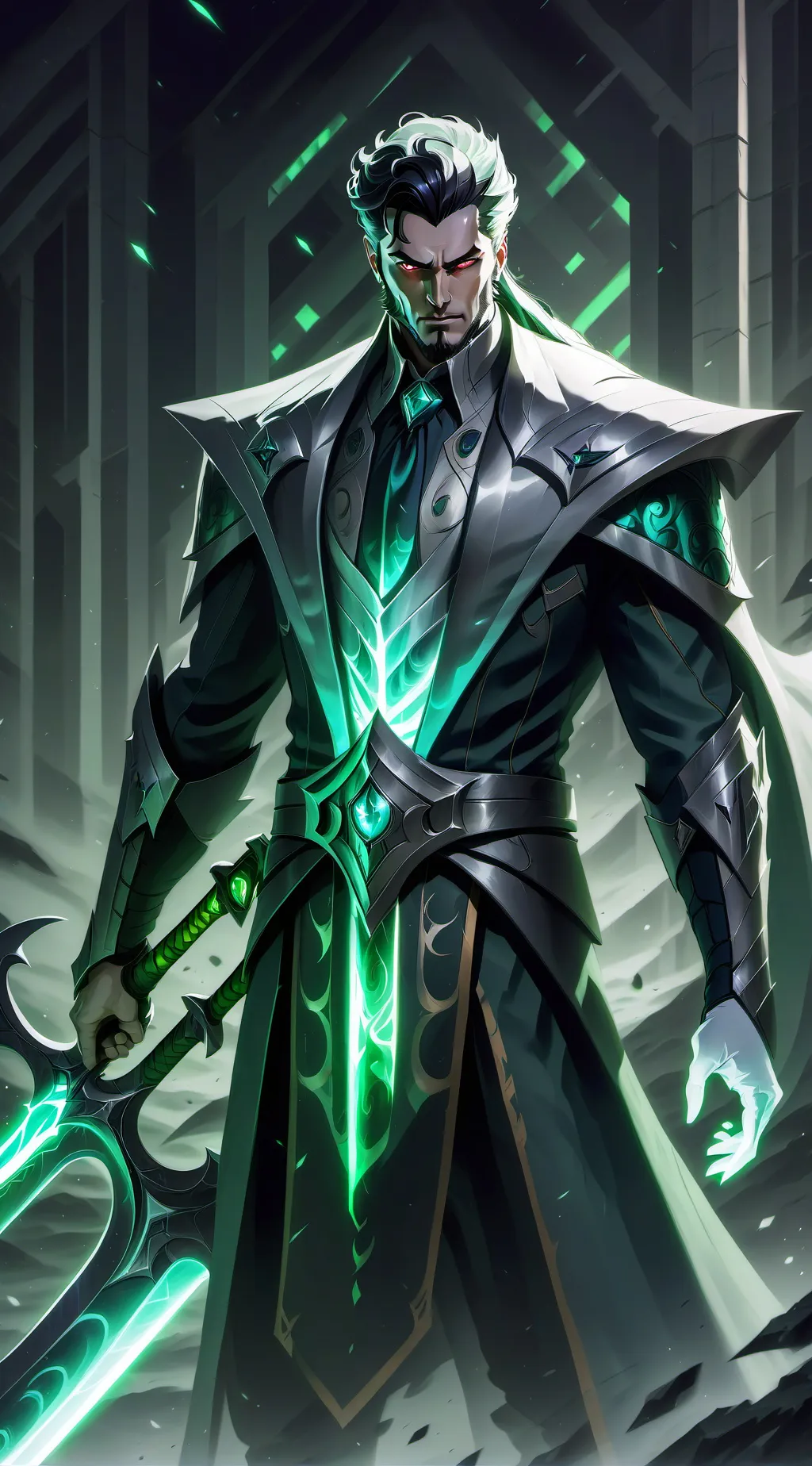 ai character: Thanatos Mortifèr background