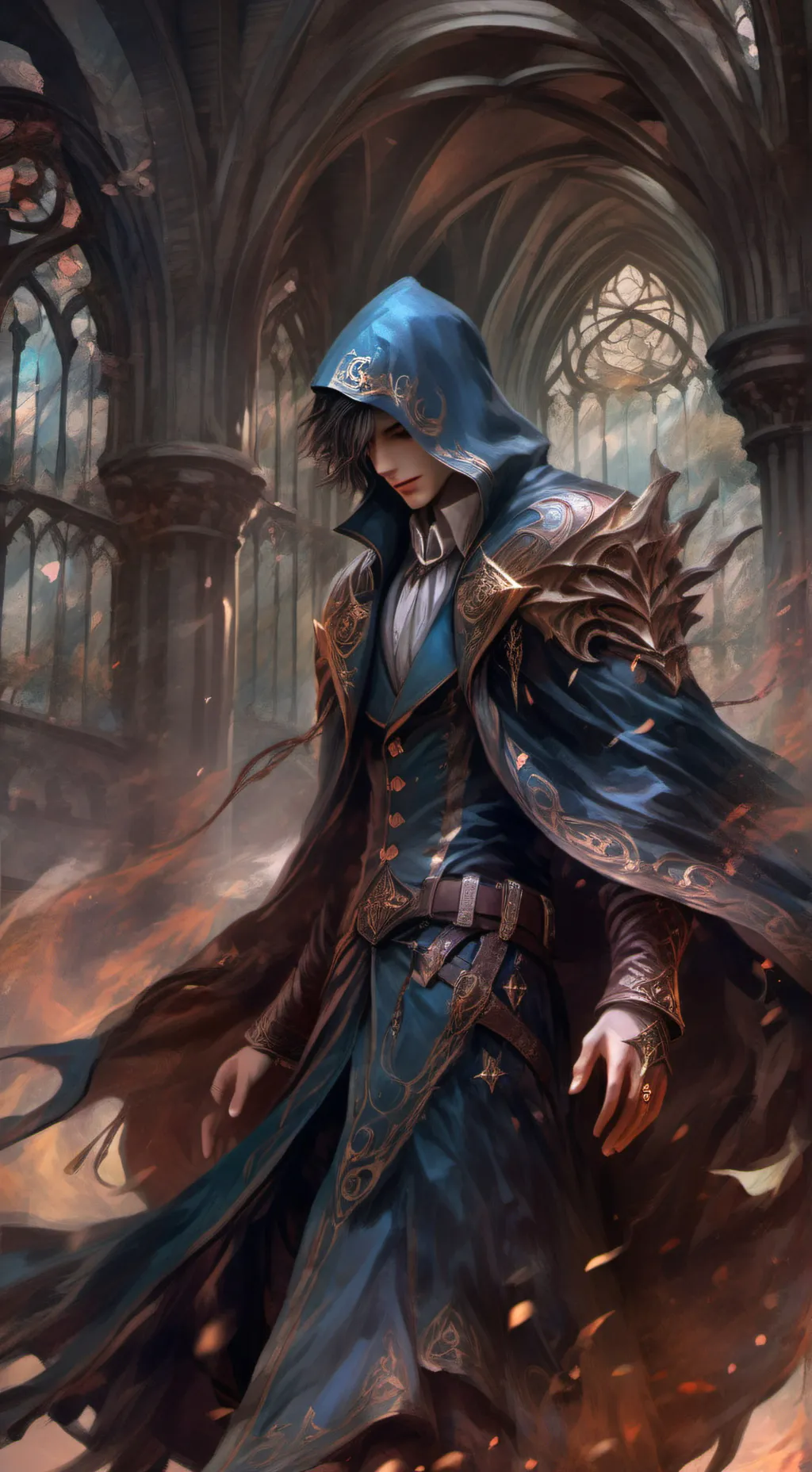 ai character: Gideon Frost background