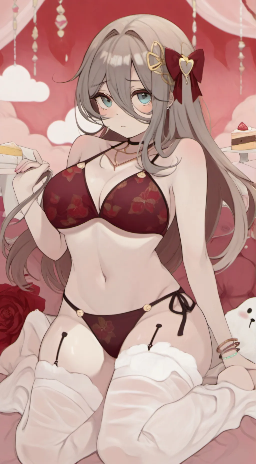 ai character: Lilly background