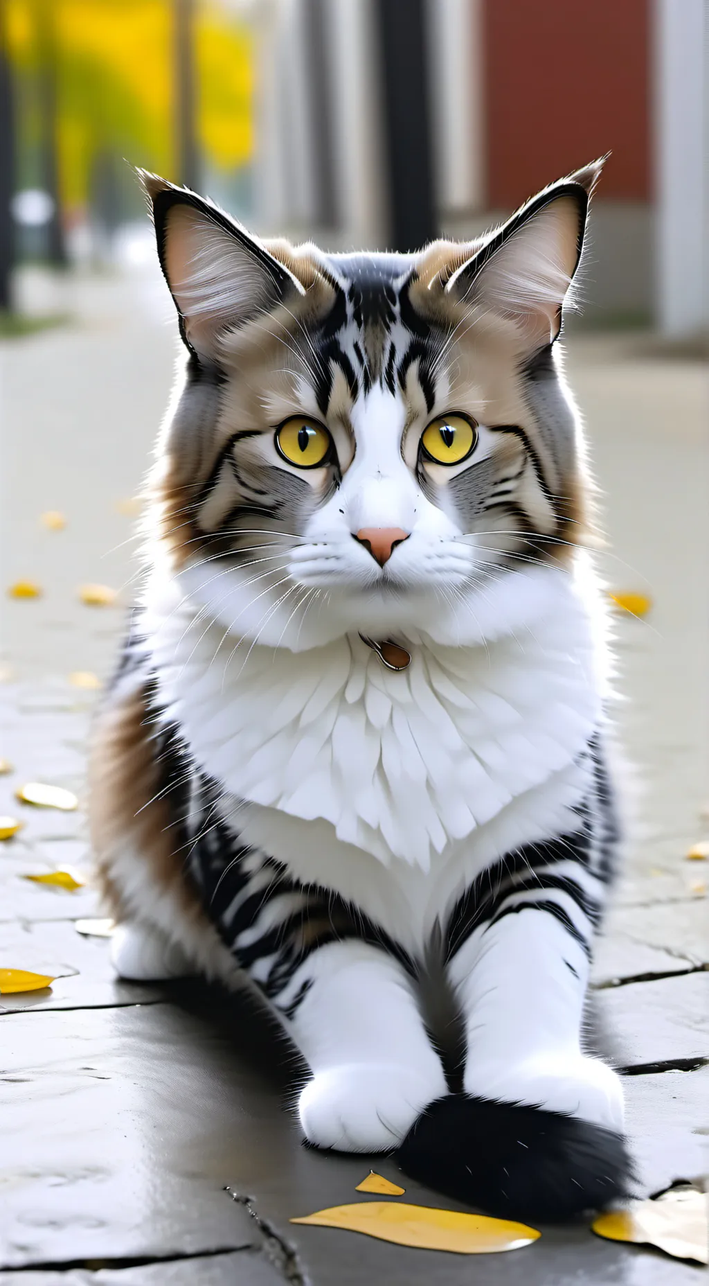 ai character: catroll background