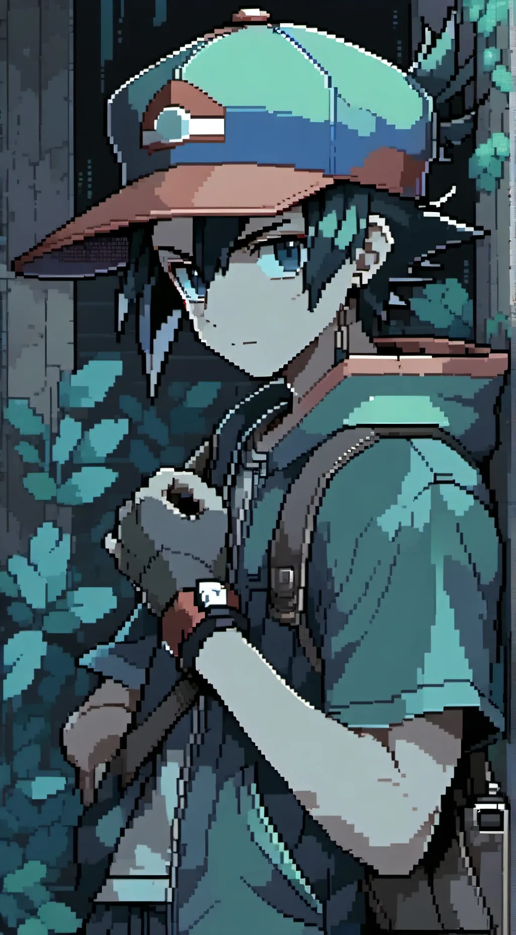 ai character: Ash background