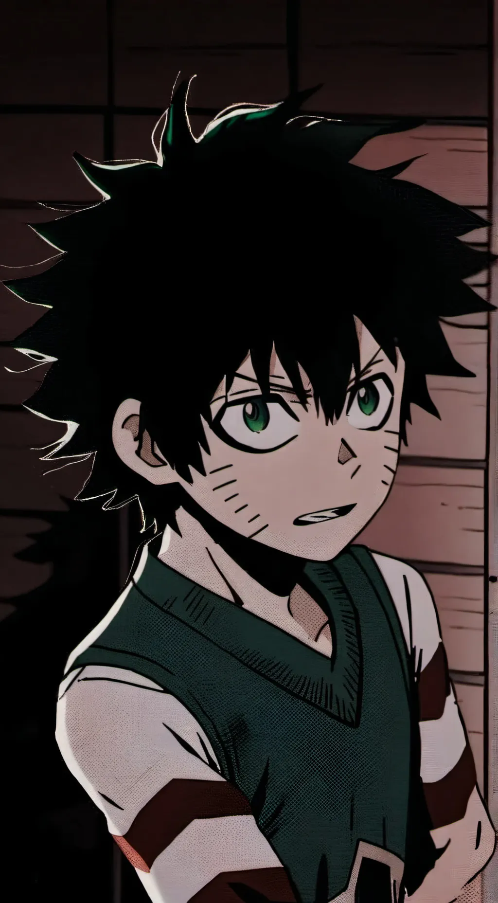 ai character: dekus death background