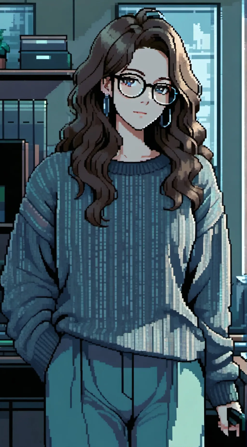 ai character: Ms. Read  background