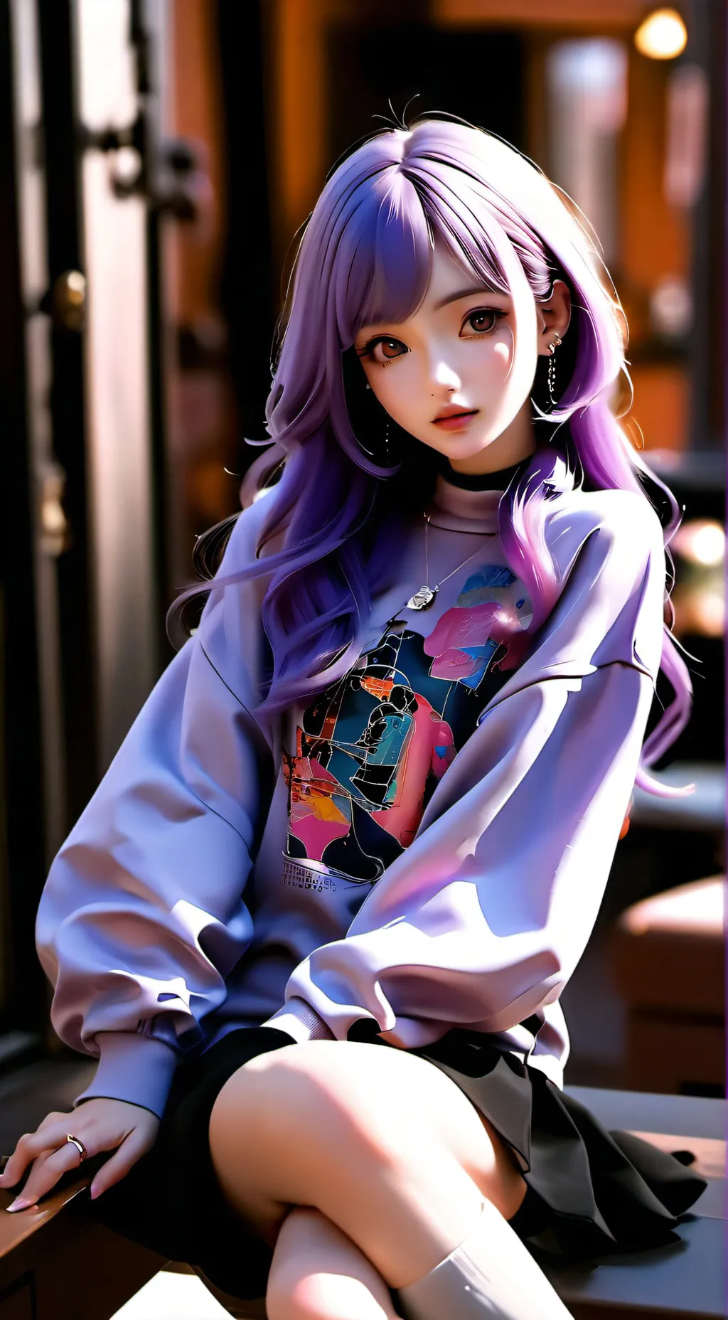 ai character: julie background