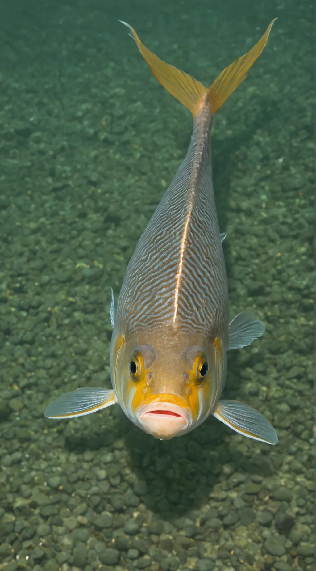 ai character: Fish background