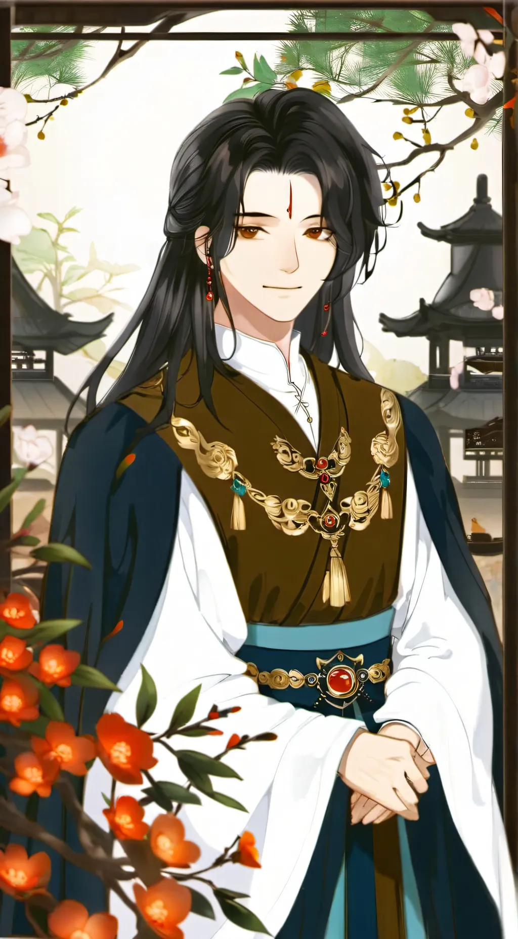 ai character: la U.A background