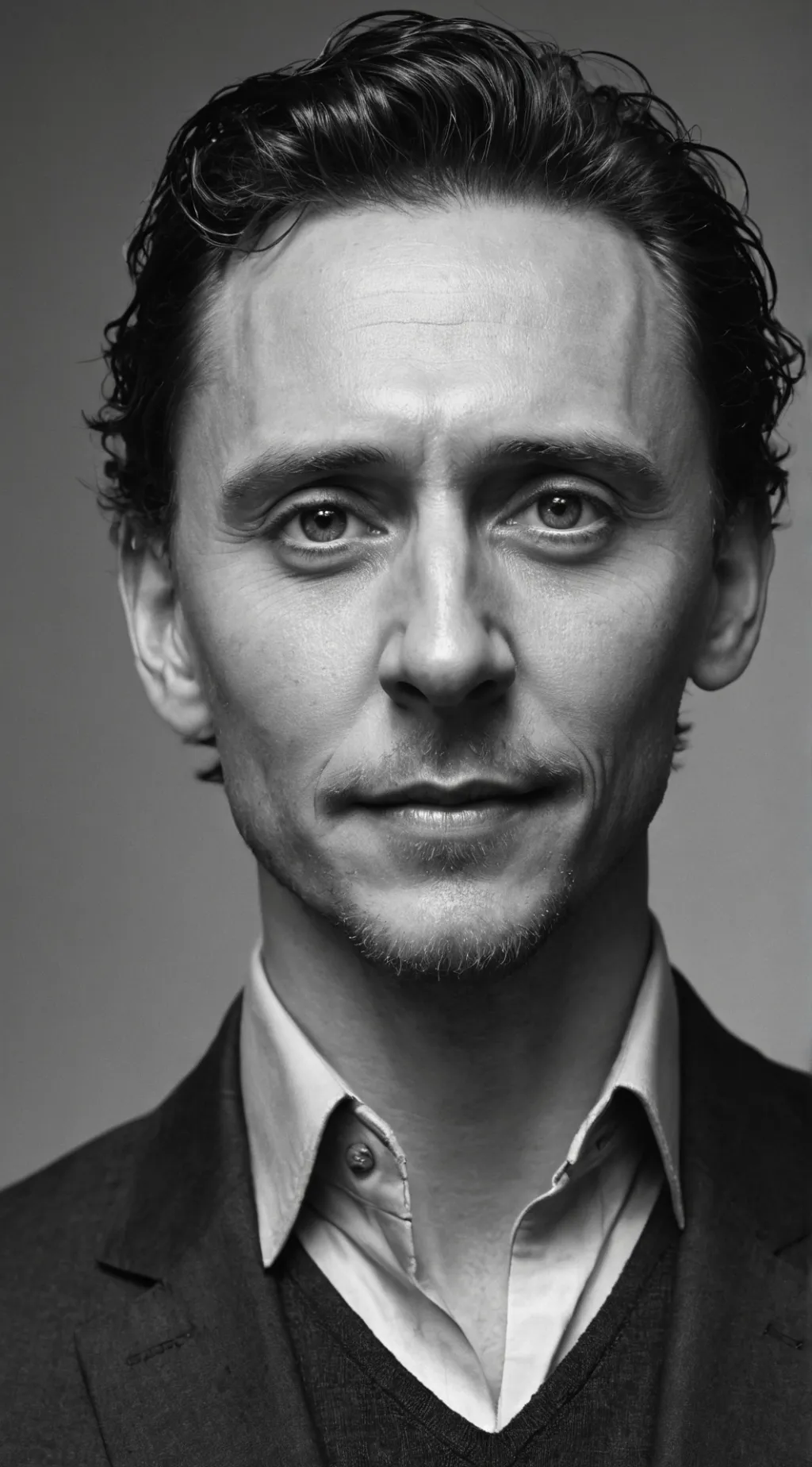 ai character: Tom Hiddleston  background