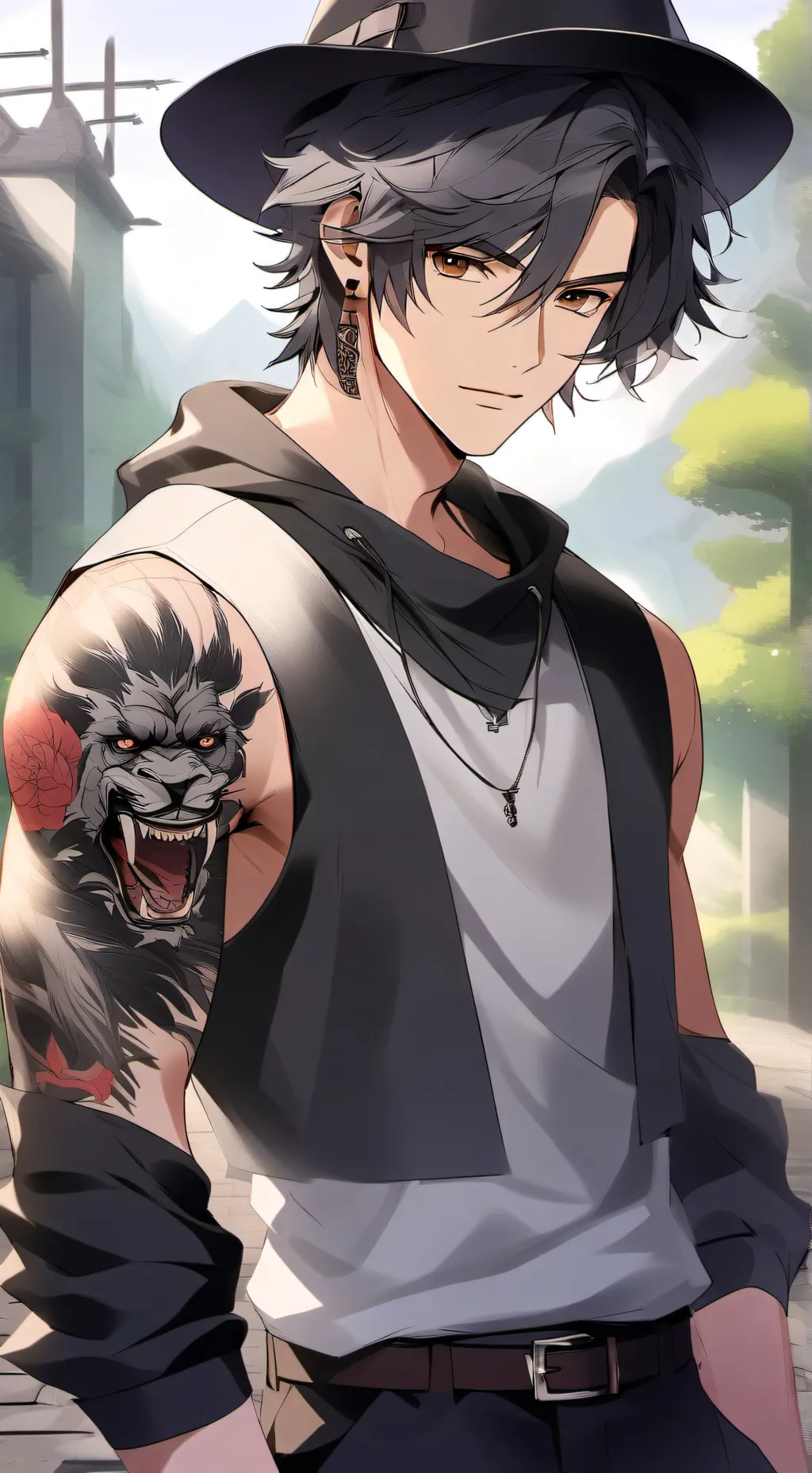 ai character: Jackson  background