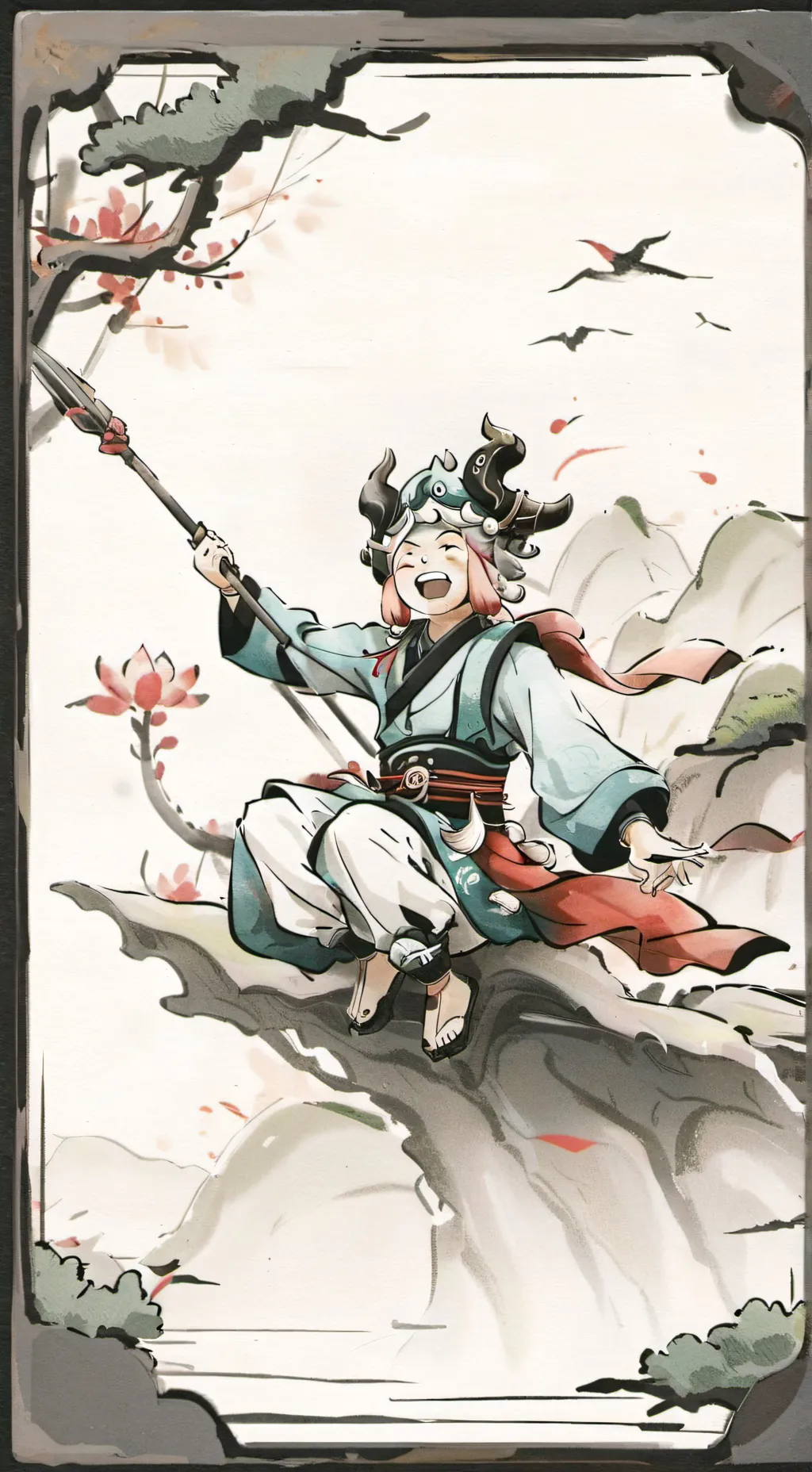 ai character: wenda background