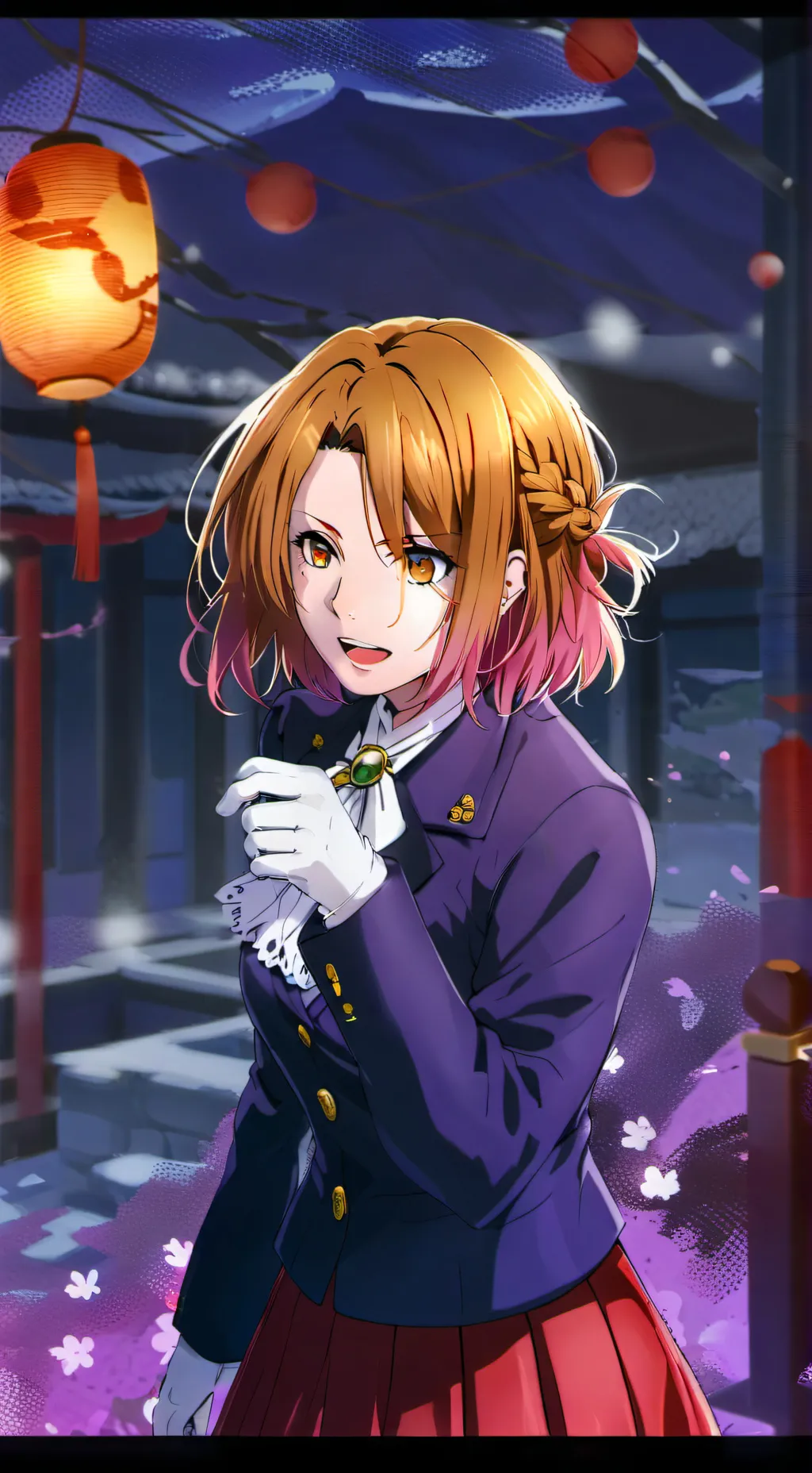 ai character: Mio lowa background