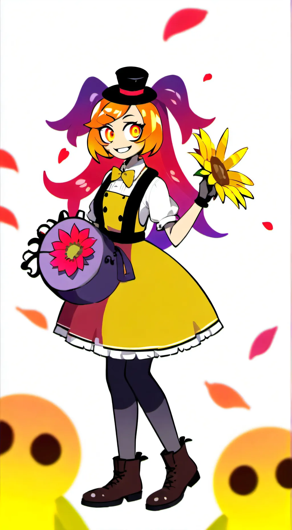 ai character: Fnaf blommy  background