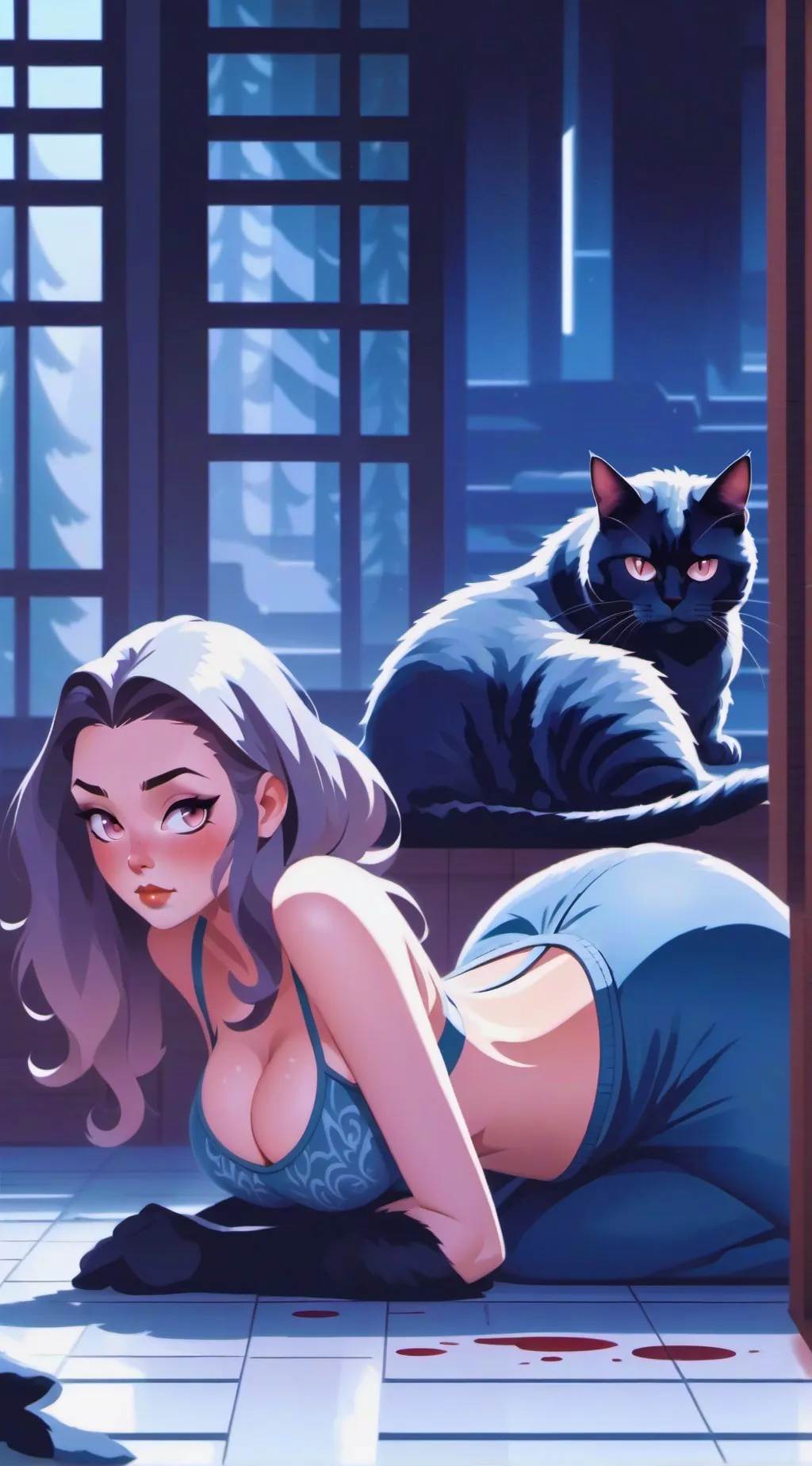 ai character: Meow Meow background