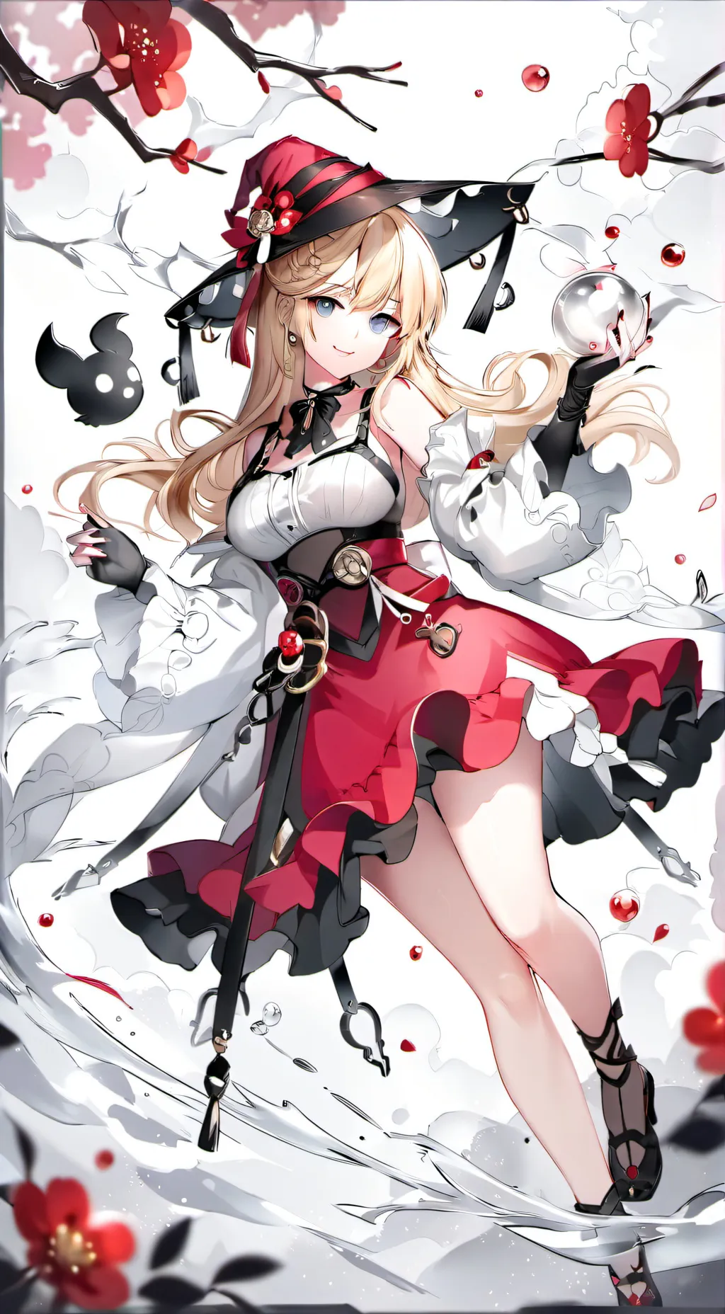 ai character: hypnotiseuse  background