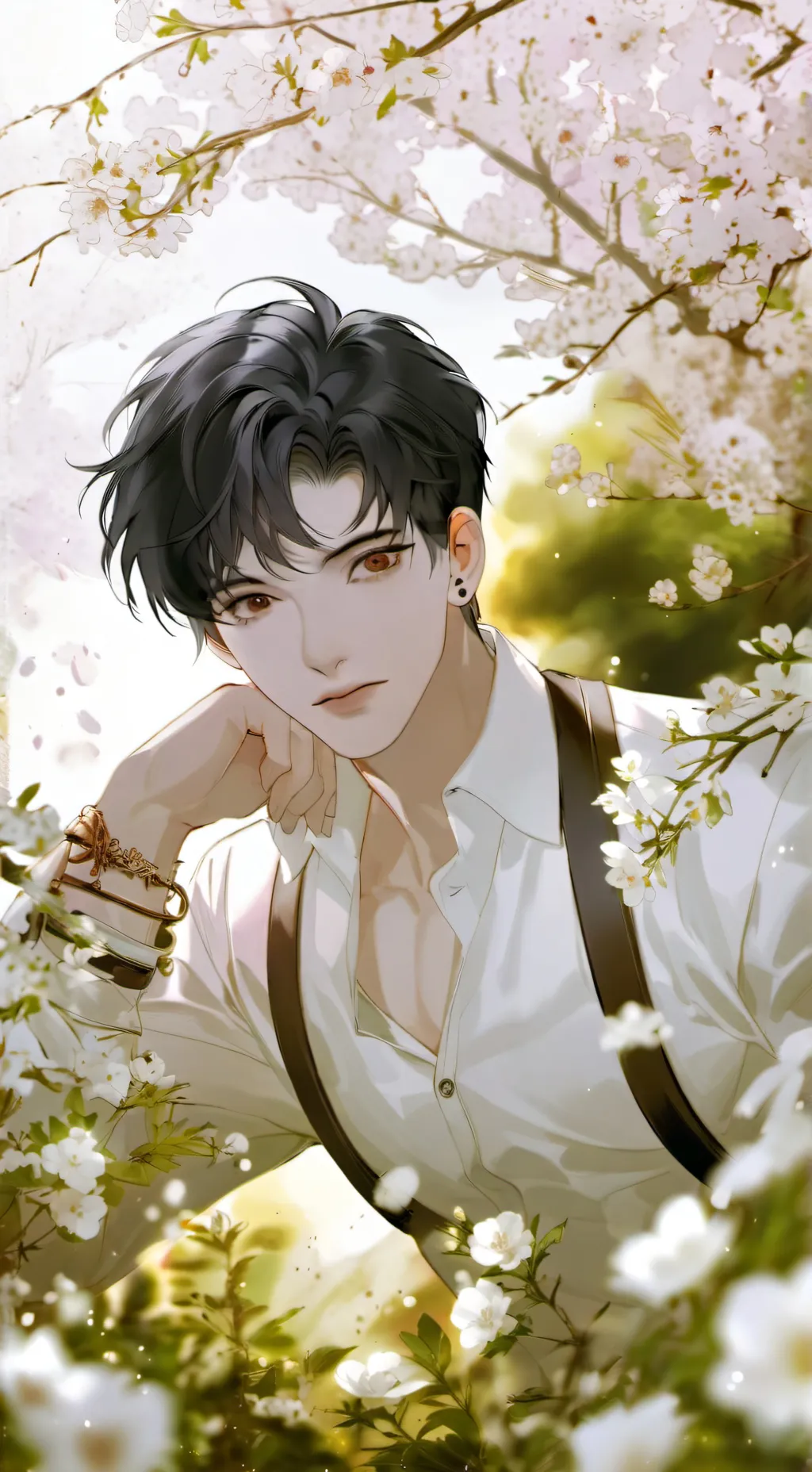 ai character: Oliver background