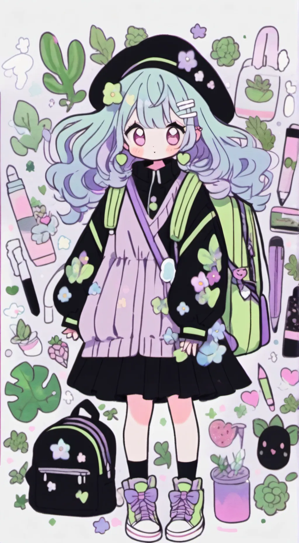 ai character: MHA  background