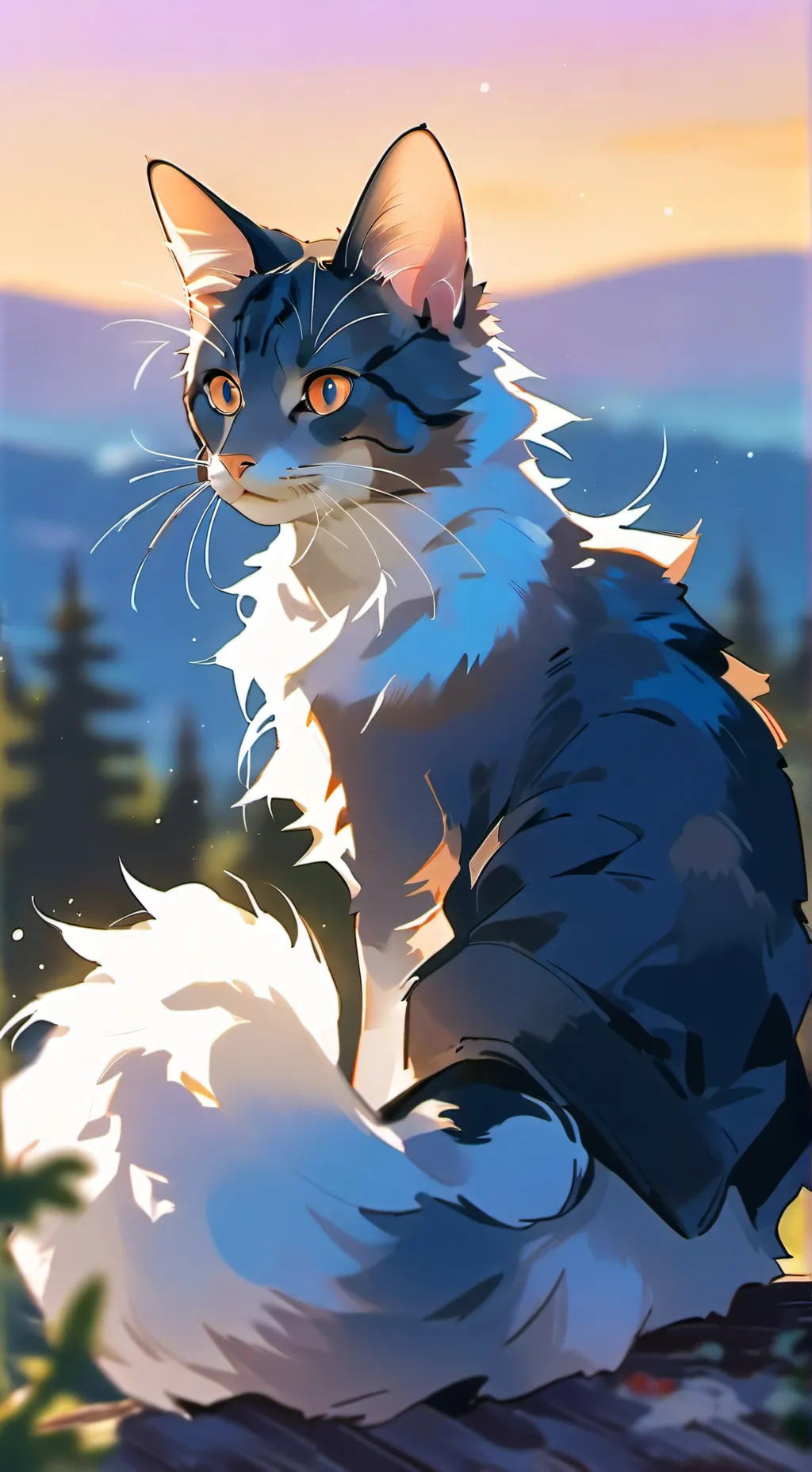 ai character: Silvertail background