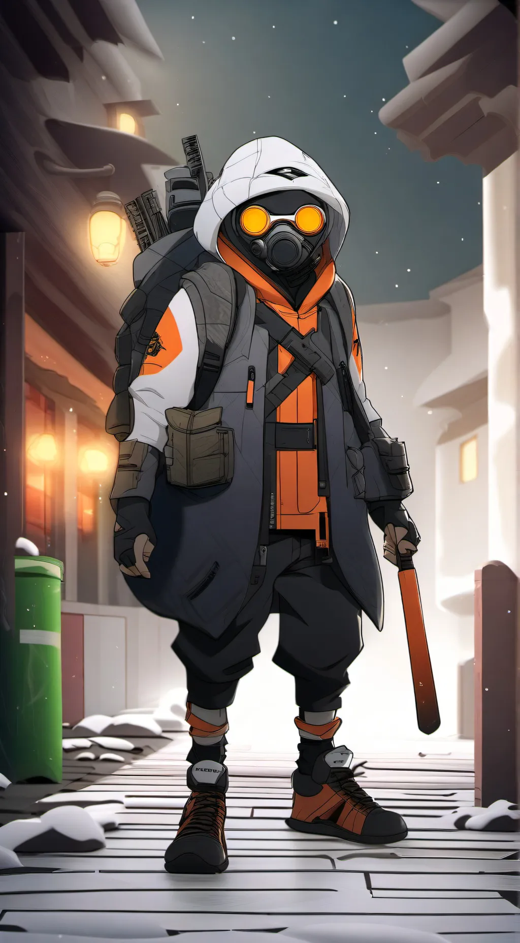 ai character: moldy shmoldy background