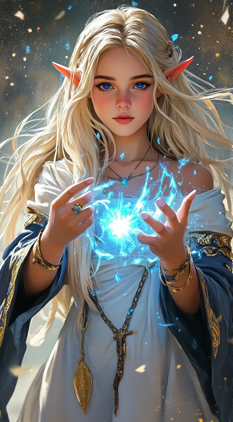 ai character: (you) Vicky  background