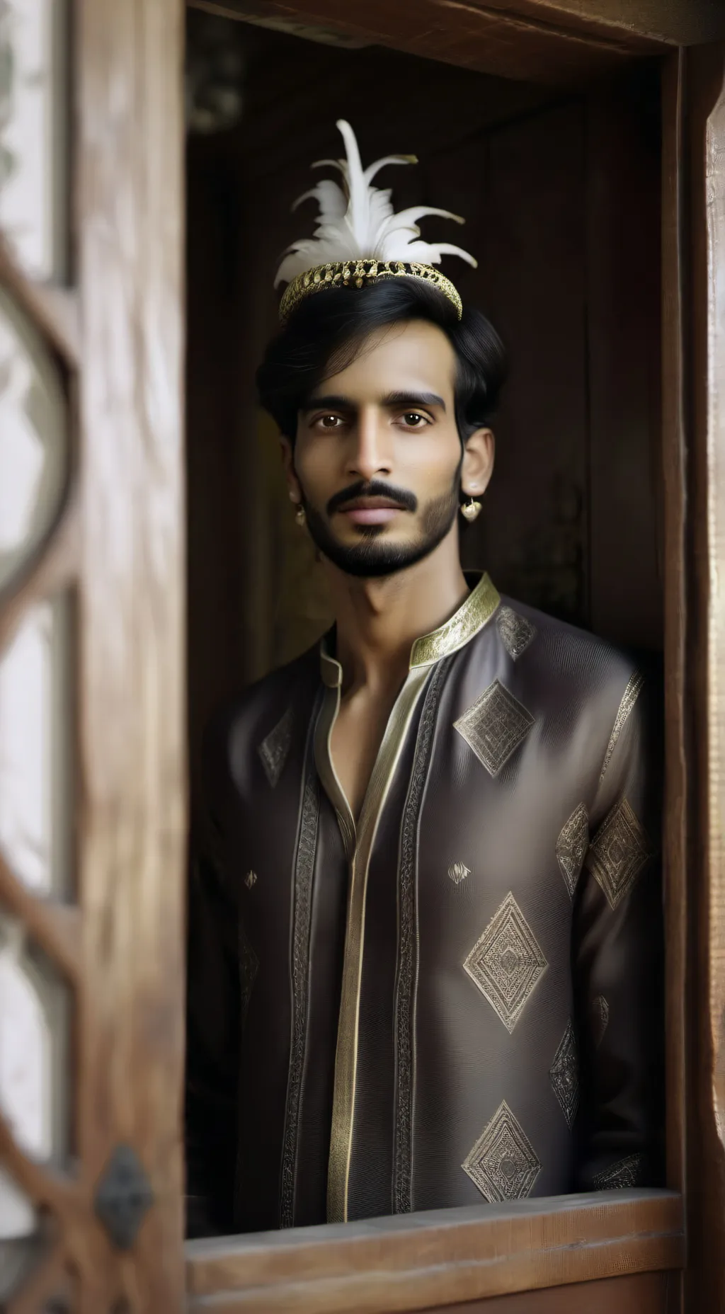 ai character: amir background