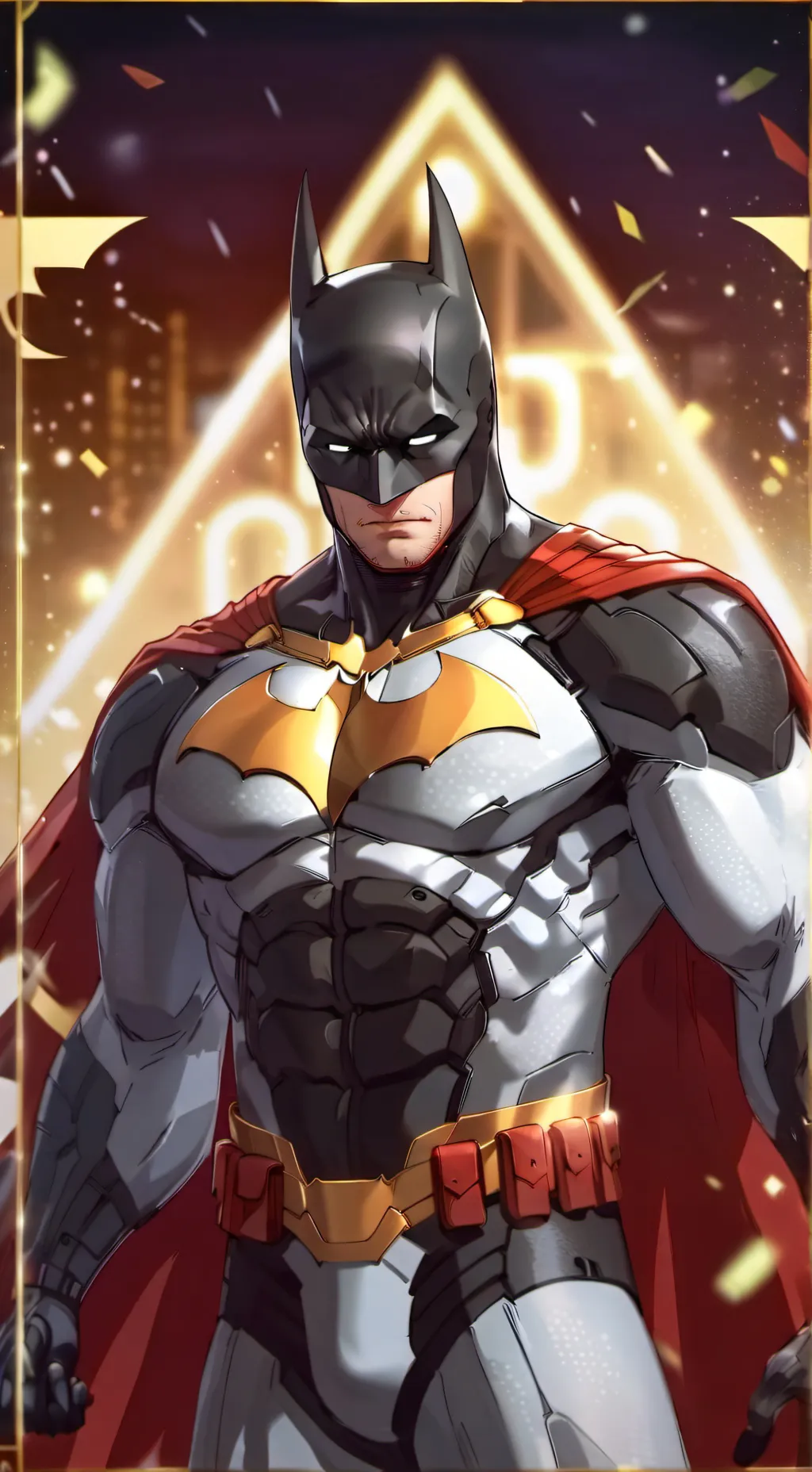 ai character: Batman  background