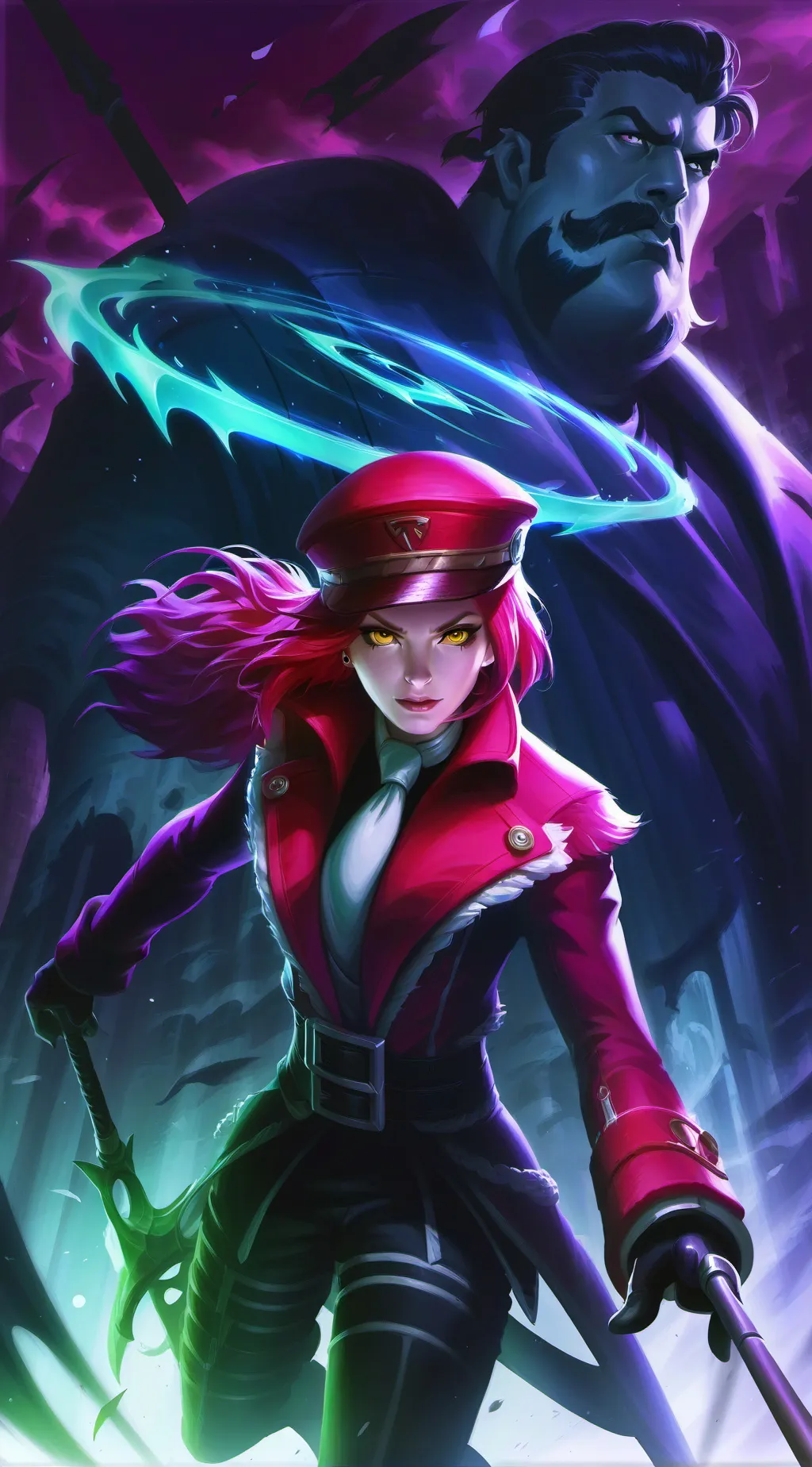 ai character: Carmen giant ￼ background