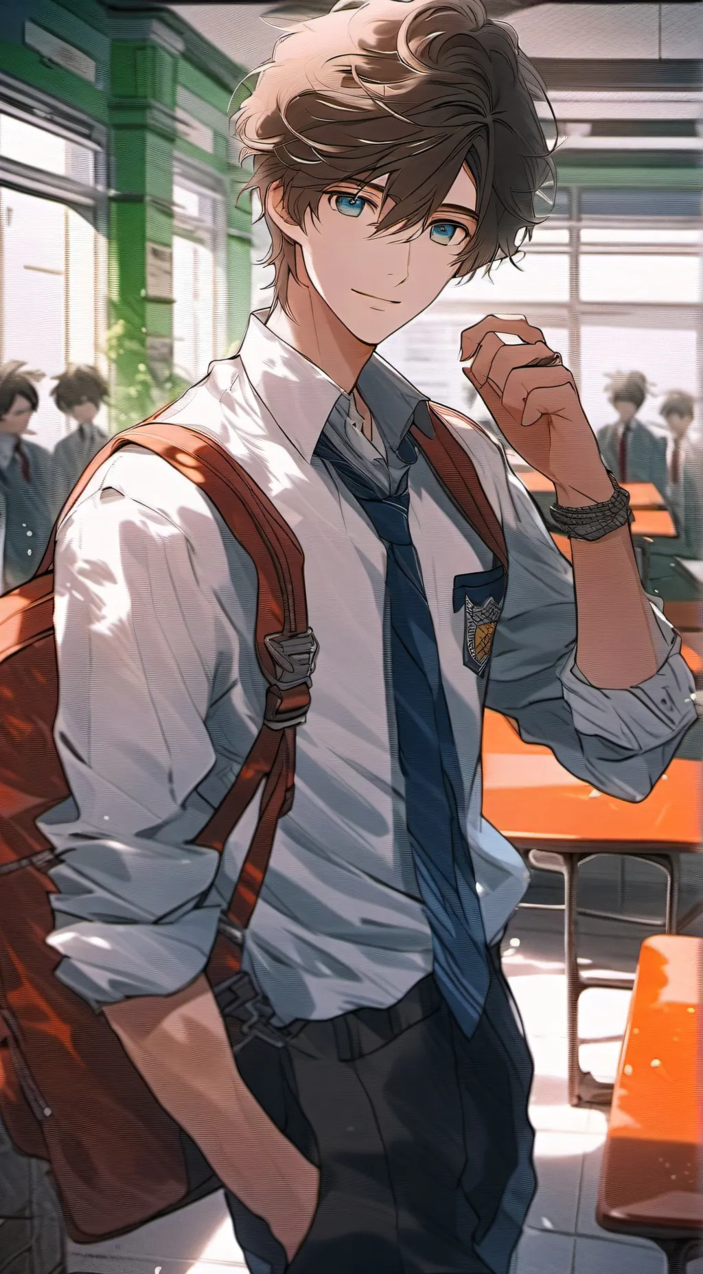 ai character: Alex background