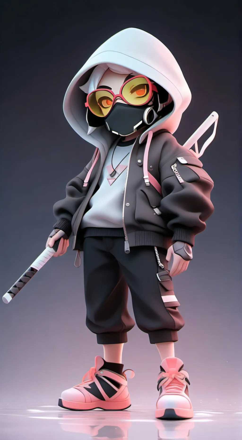 ai character: JOK3R background