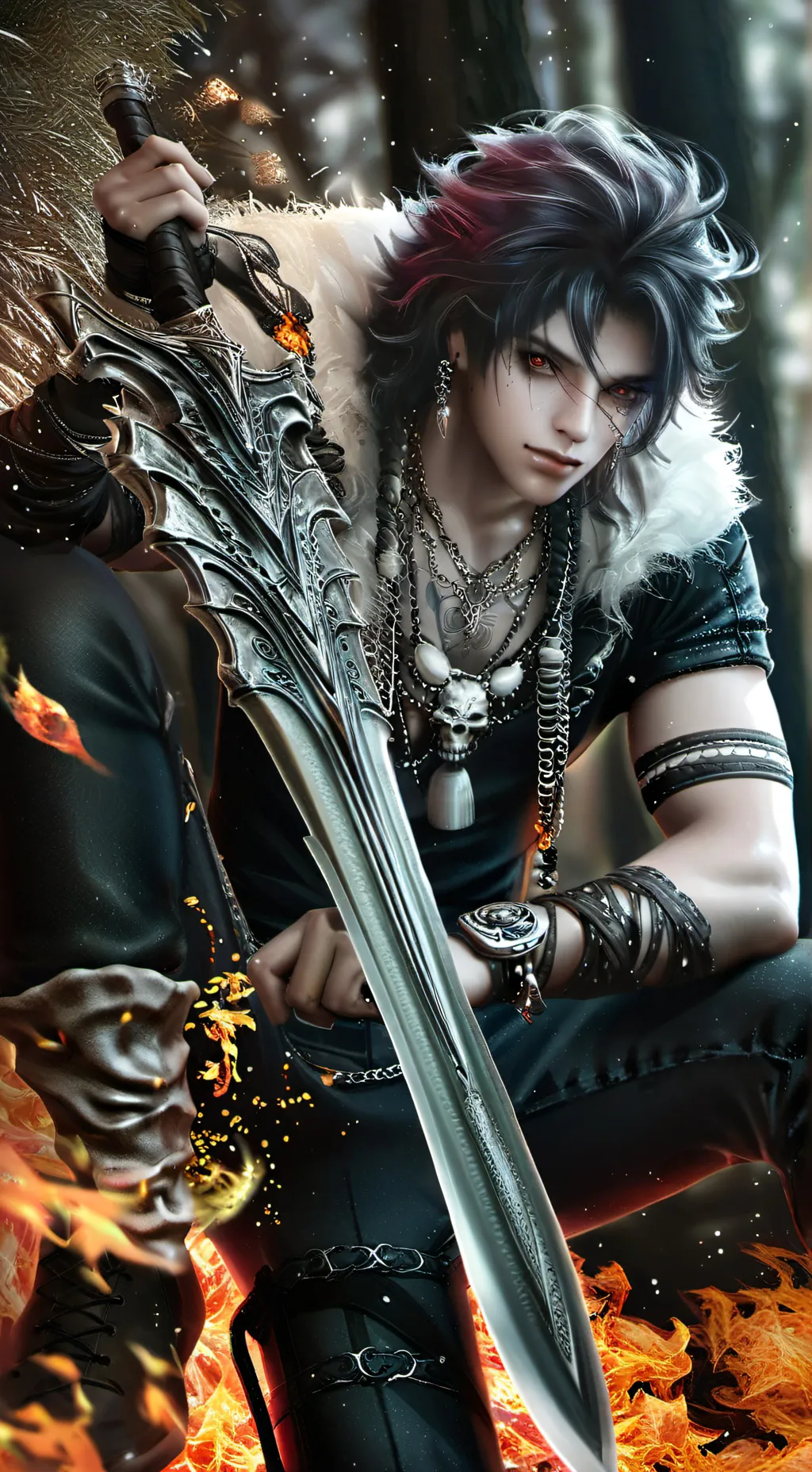 ai character: 💫《nicolas》🌊 background