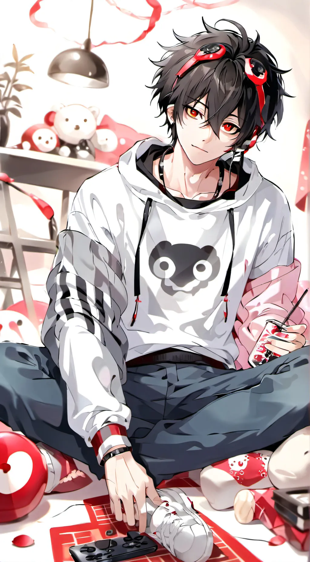 ai character: •Liam• background