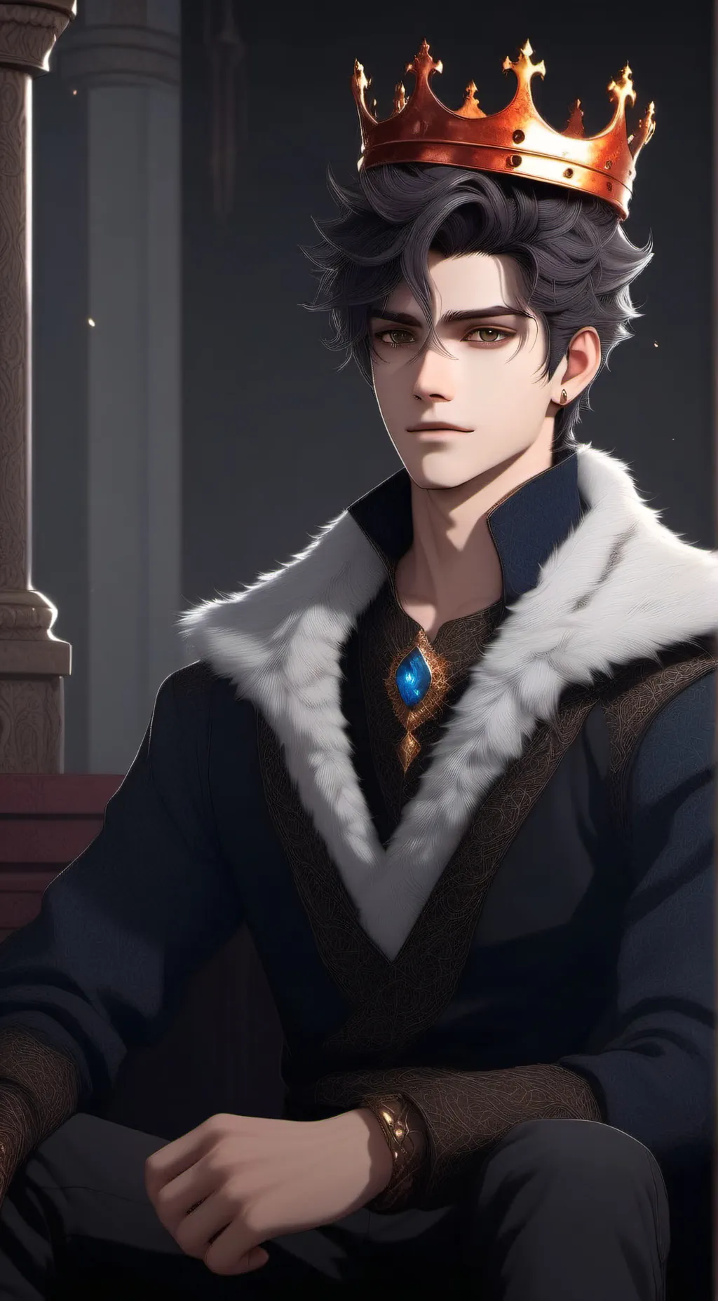 ai character: Prince Alistair  background